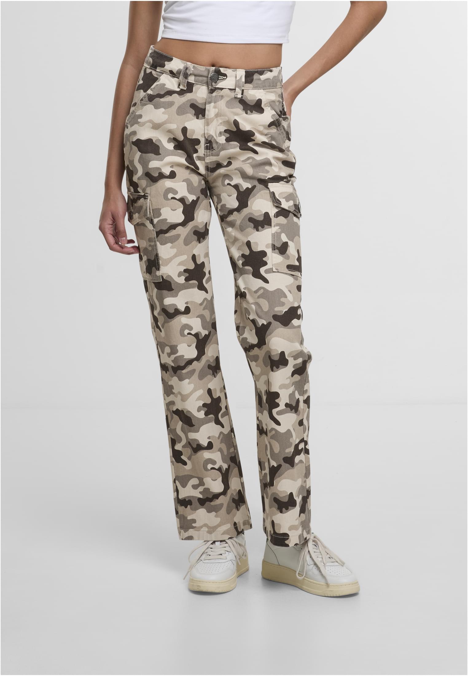DEF Jeans Straight Fit camo
