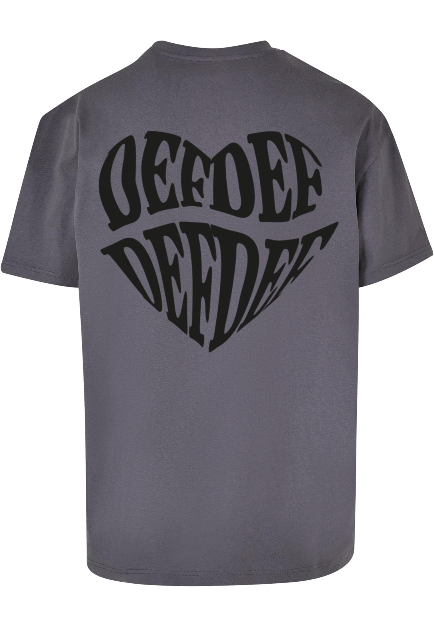 DEF Maglietta HEART darkgrey