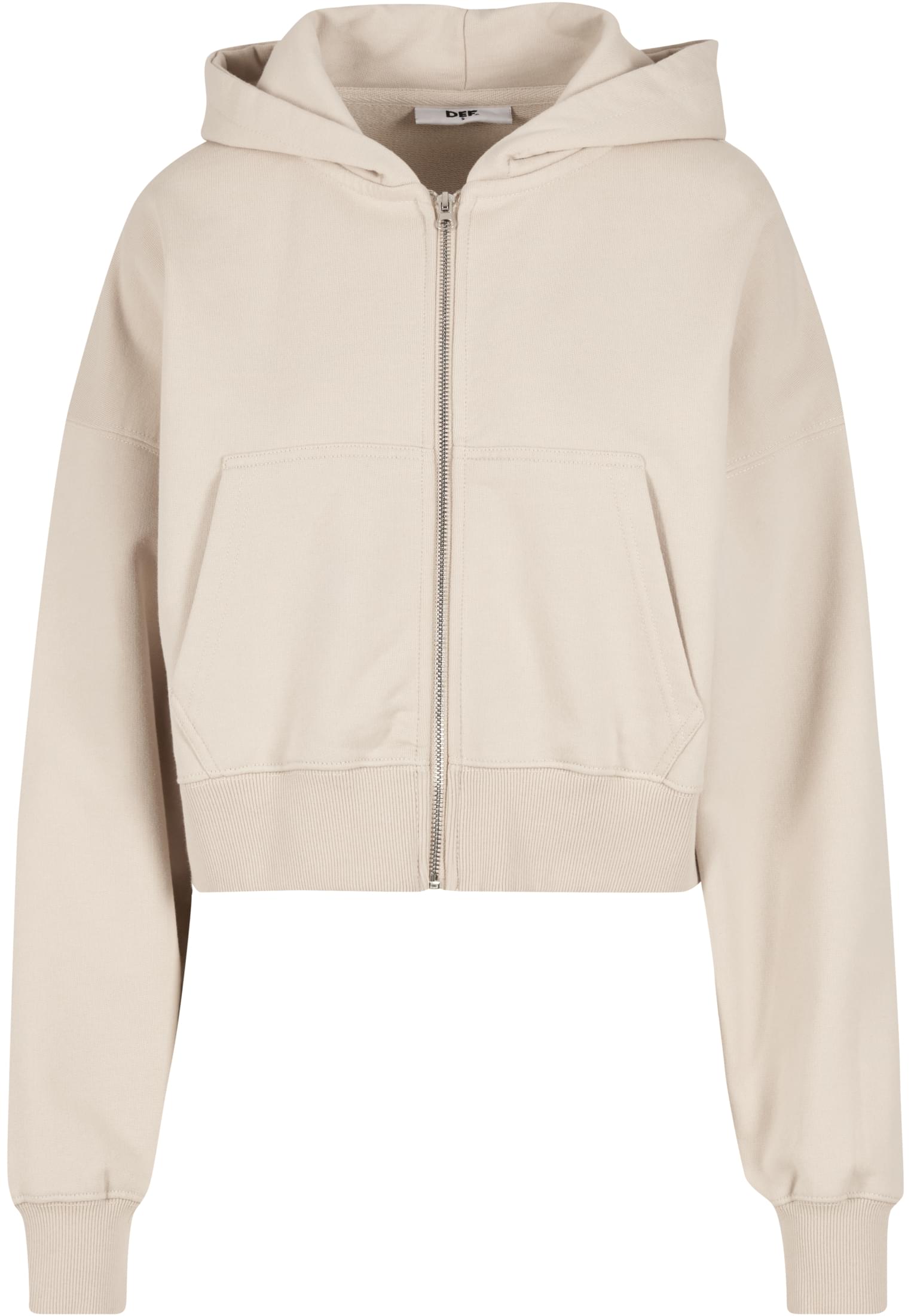 DEF Felpa con cappuccio Zip whitecap