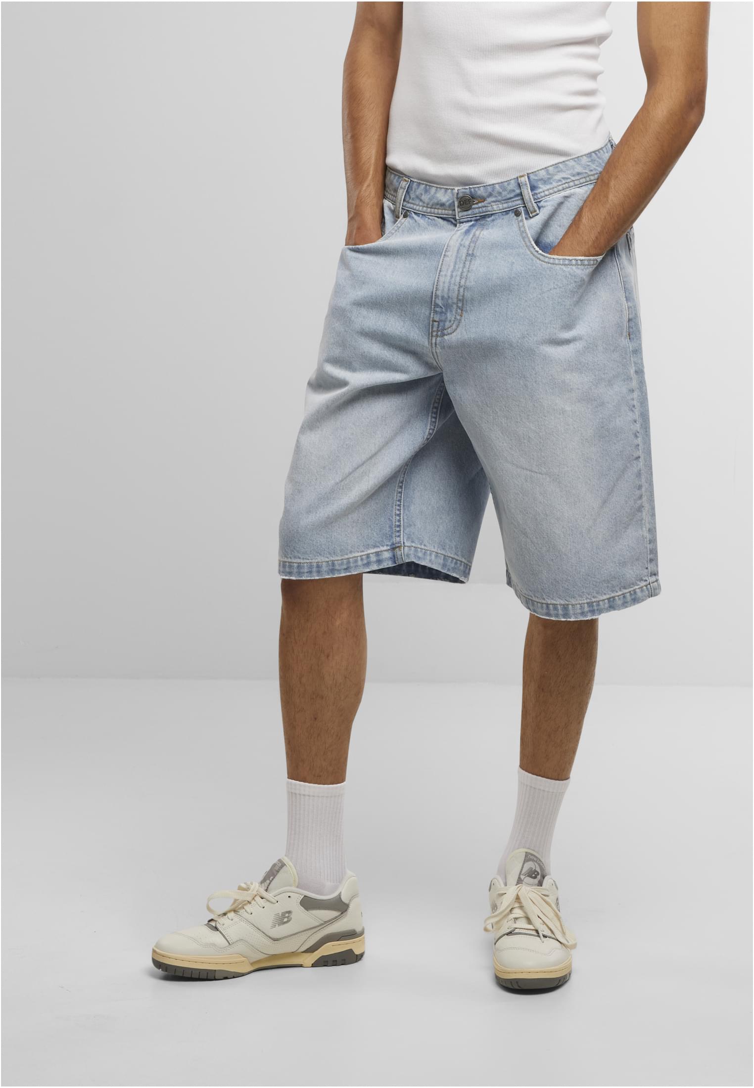 DEF Pantaloncini SKATER lightbluewashed