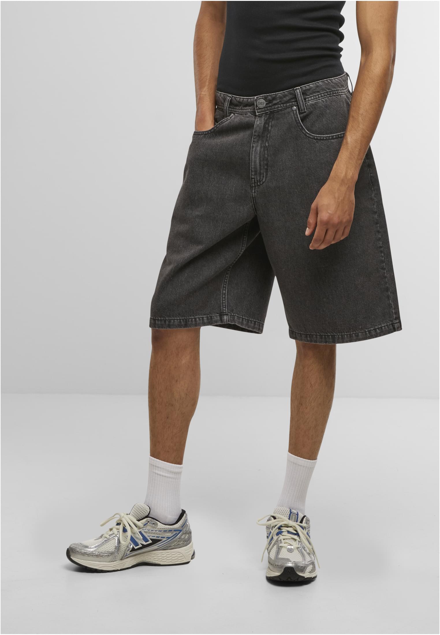DEF Pantaloncini SKATER darkgreywashed
