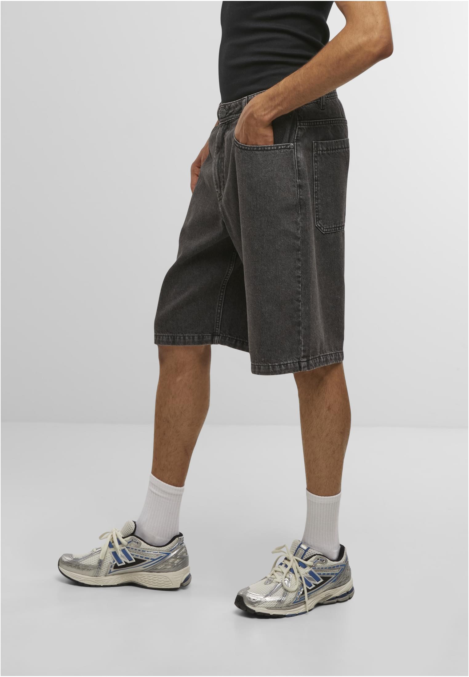 DEF Pantaloncini SKATER darkgreywashed