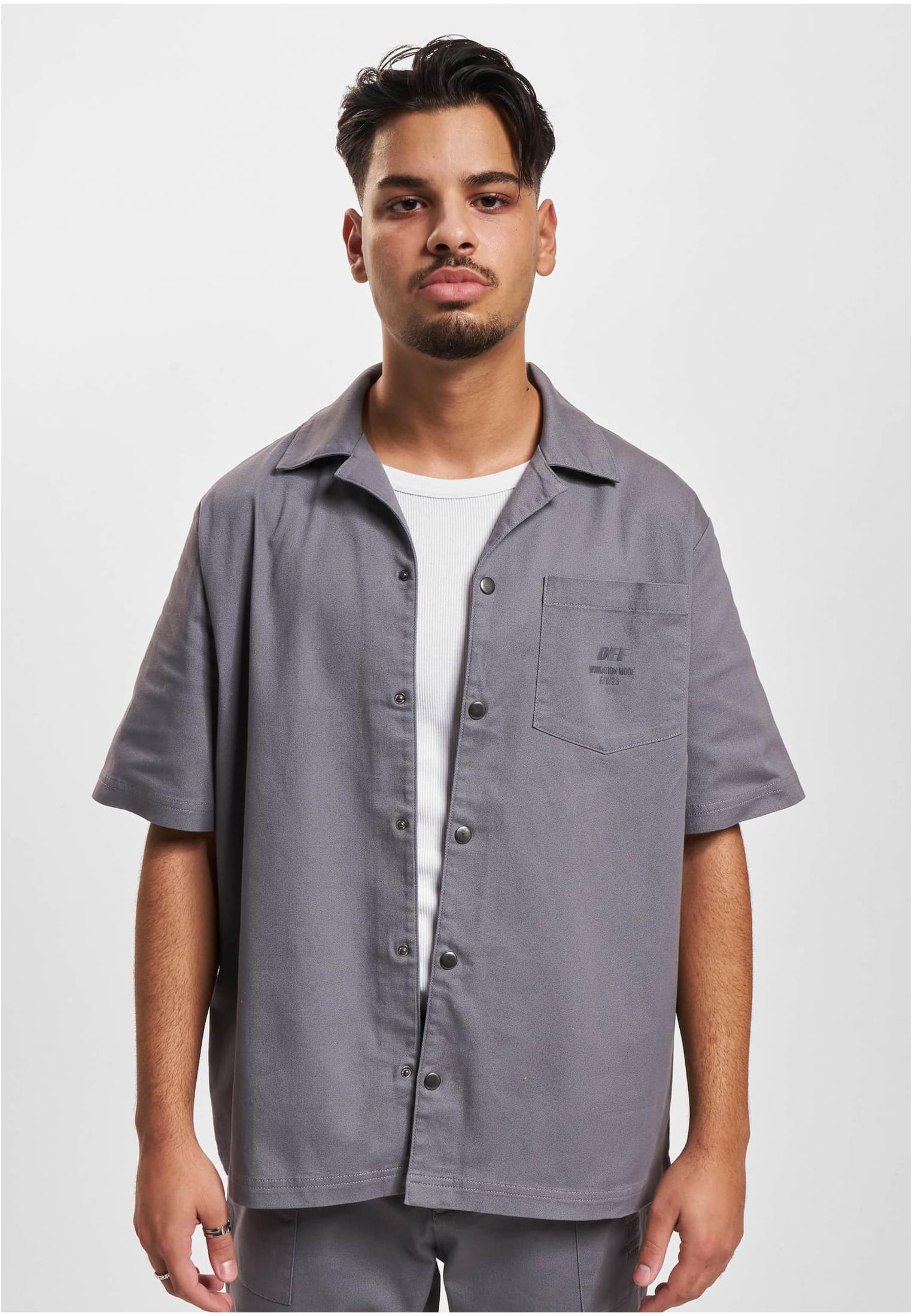 DEF Camicia Hamza anthracite
