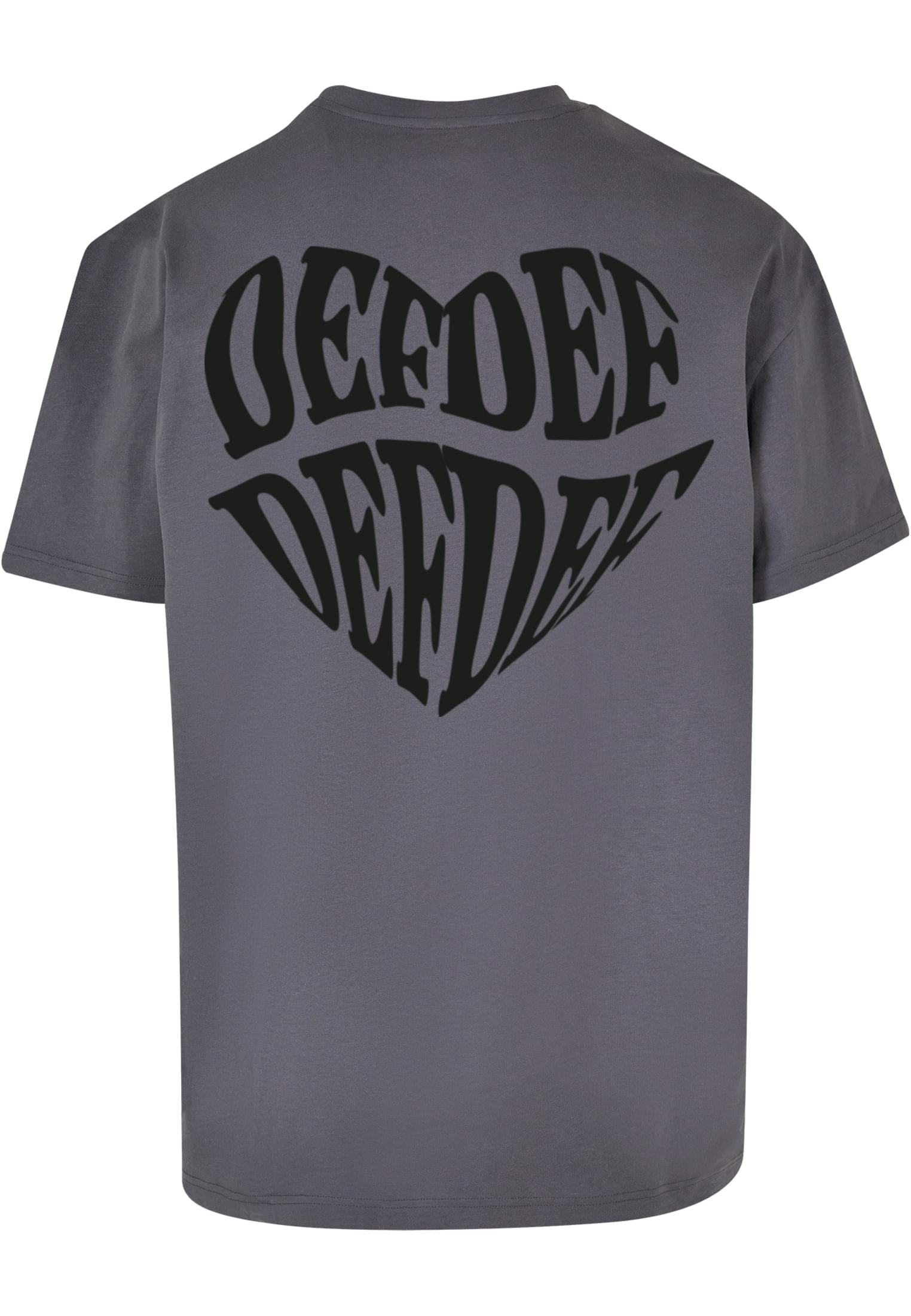 DEF Maglietta Dangerous DNGRS HEART darkgrey