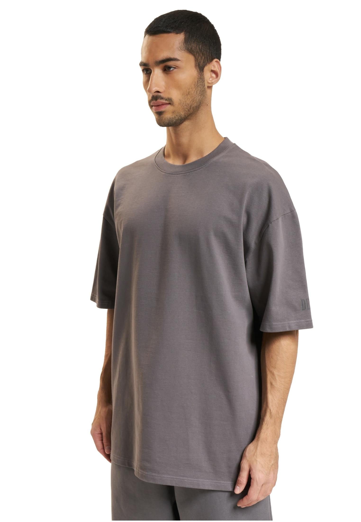 DEF Maglietta Flourish anthracite washed