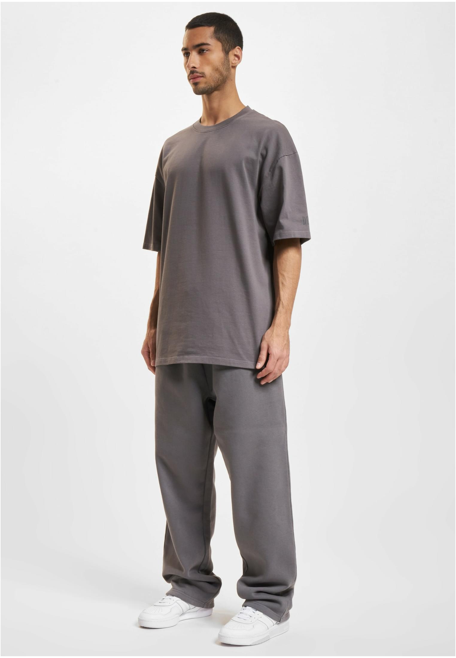 DEF Maglietta Flourish anthracite washed