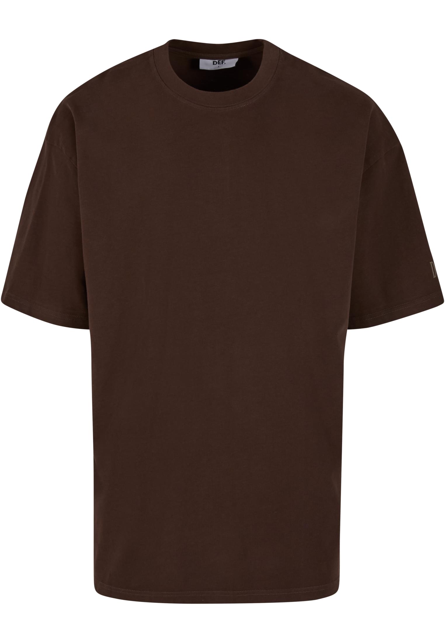 DEF Maglietta Flourish chocolate washed