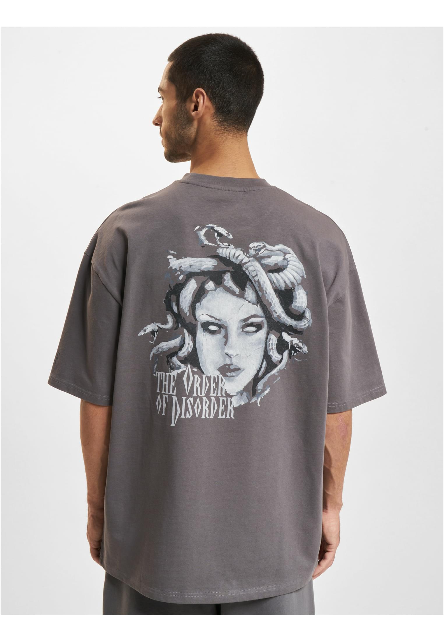 DEF Maglietta Medusa anthracite washed