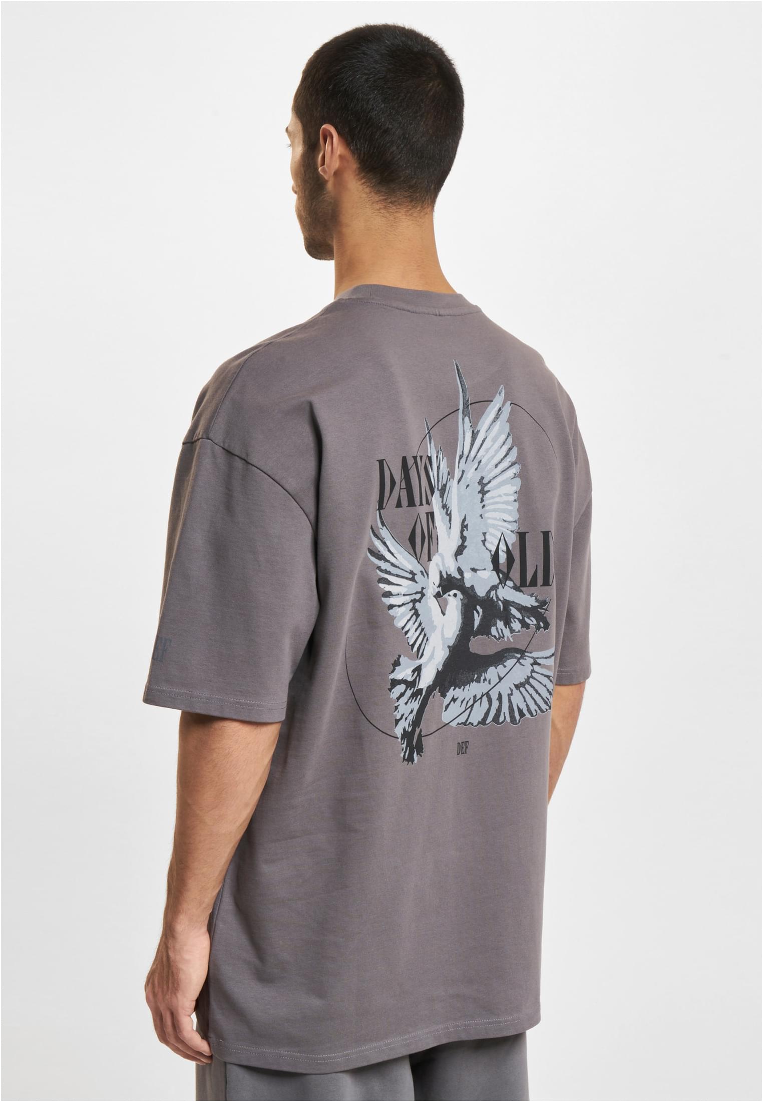 DEF Maglietta Fly anthracite washed