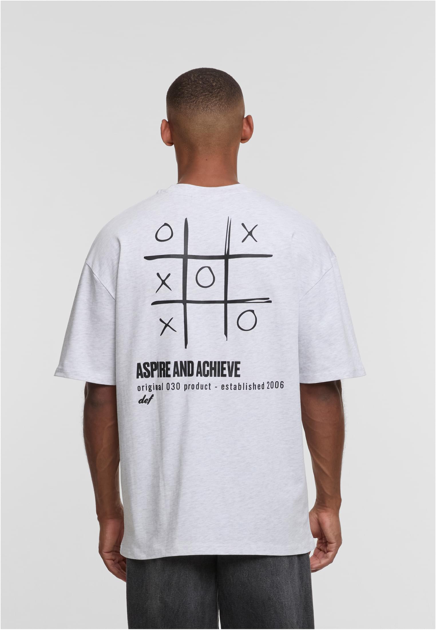 DEF Maglietta TICTACTOE greymelange