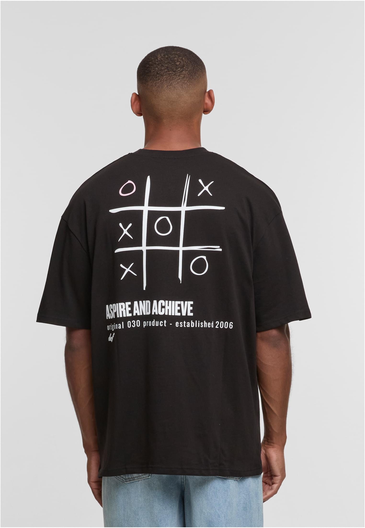 DEF Maglietta TICTACTOE jetblack