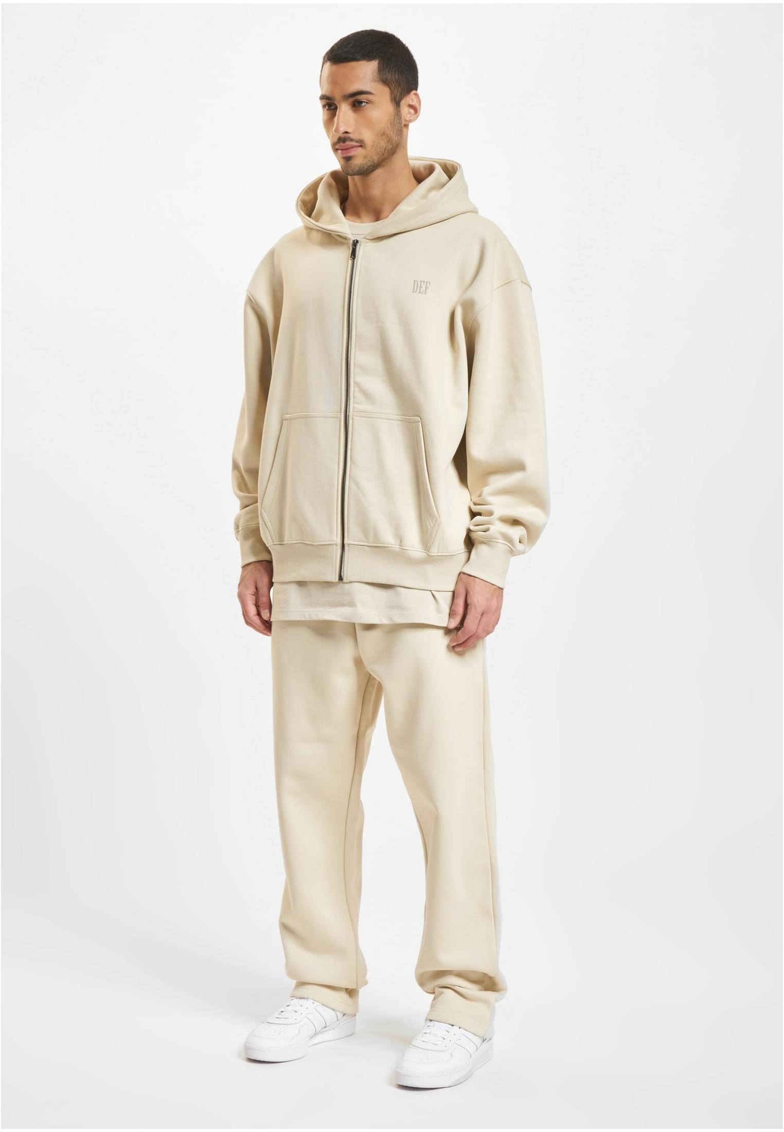 DEF Felpa con cappuccio Zip