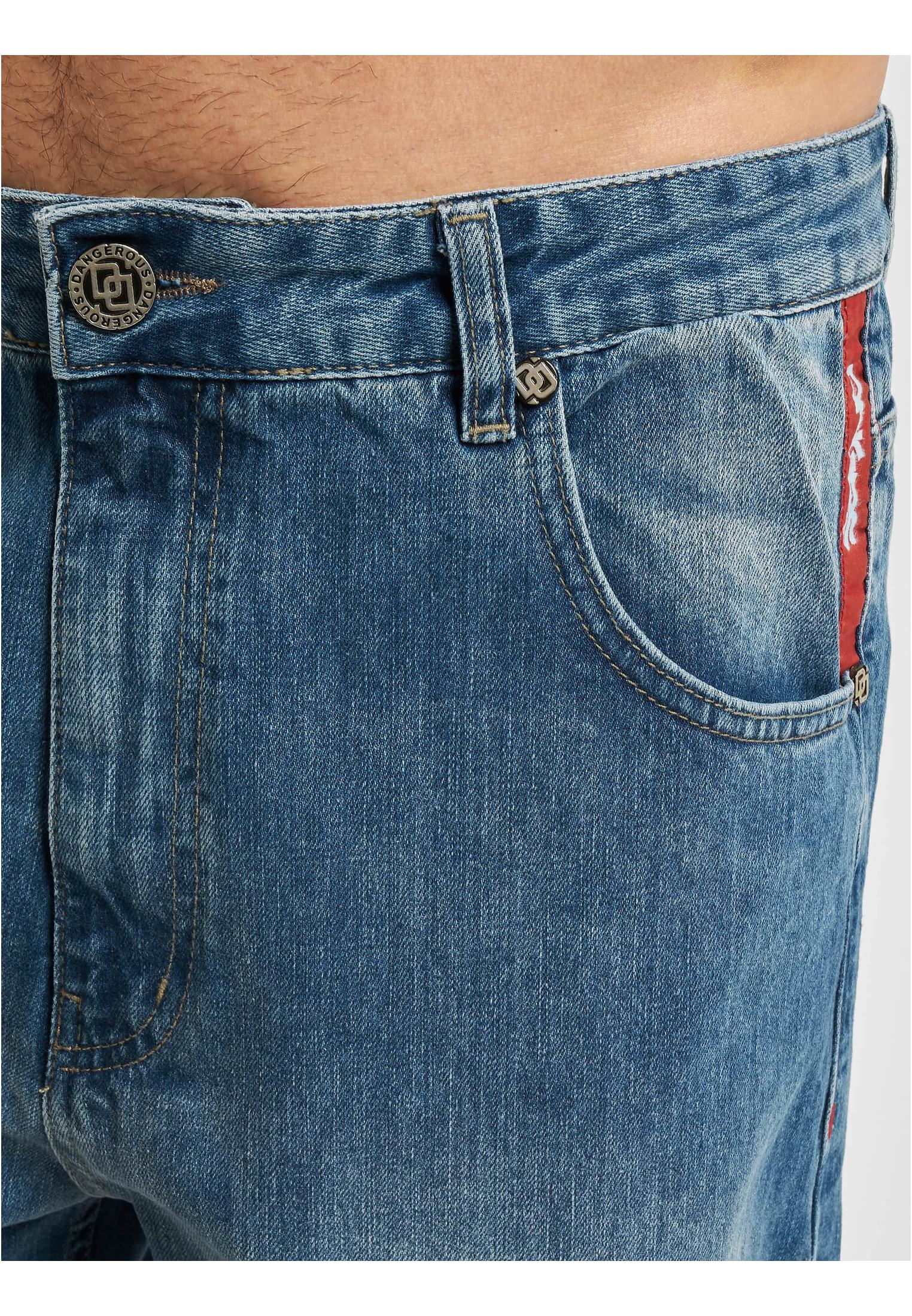 Dangerous DNGRS Jeans Homie Baggy denimblue