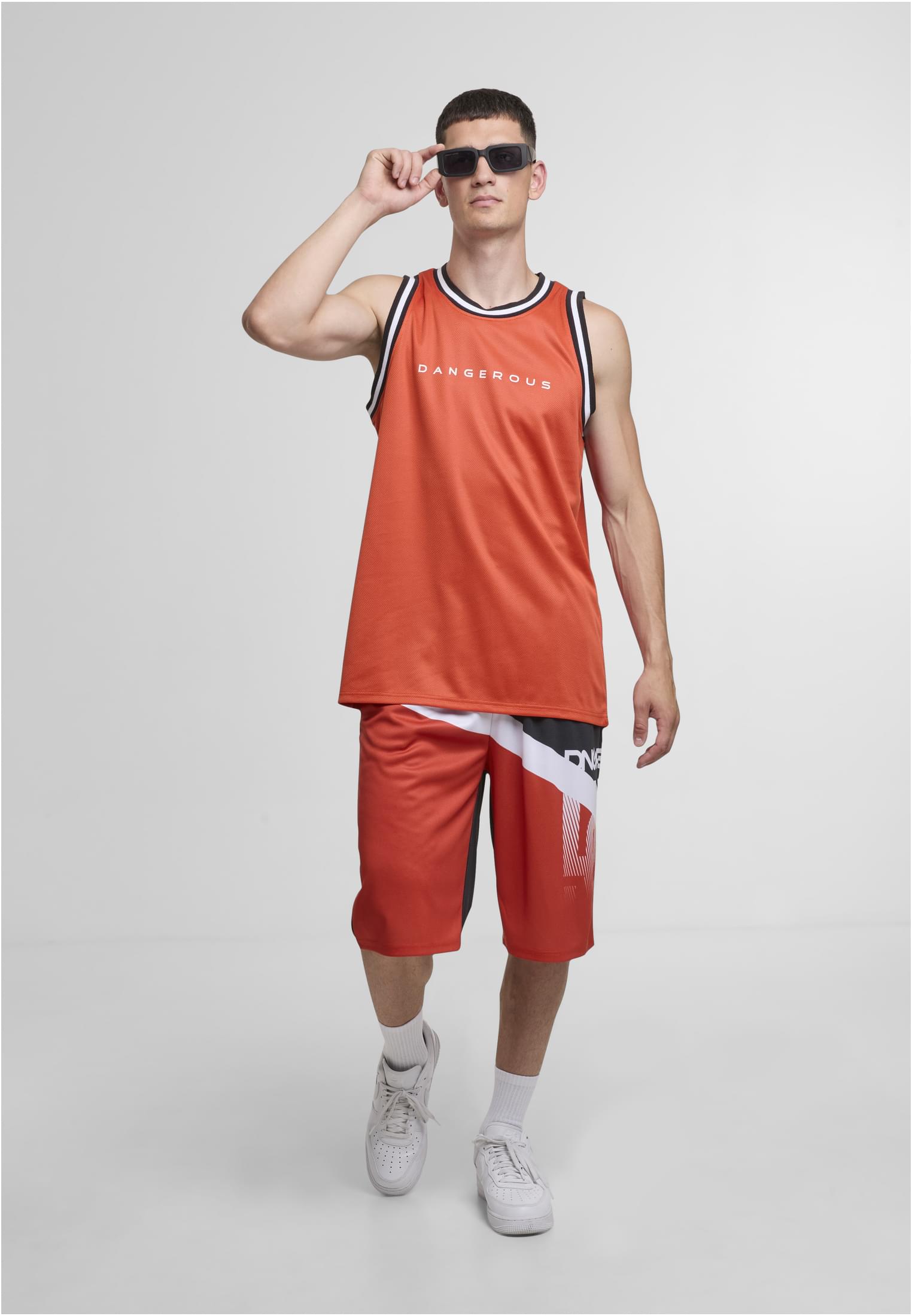 Dangerous DNGRS Pantaloncini Trick clay/bright white/jet