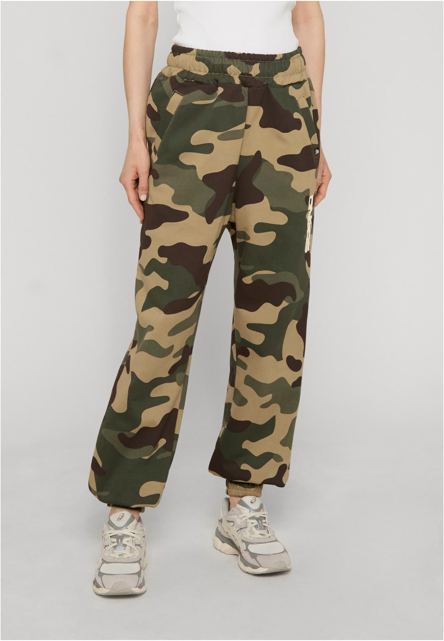 Dangerous DNGRS Pantaloni della tuta Leila camouflage