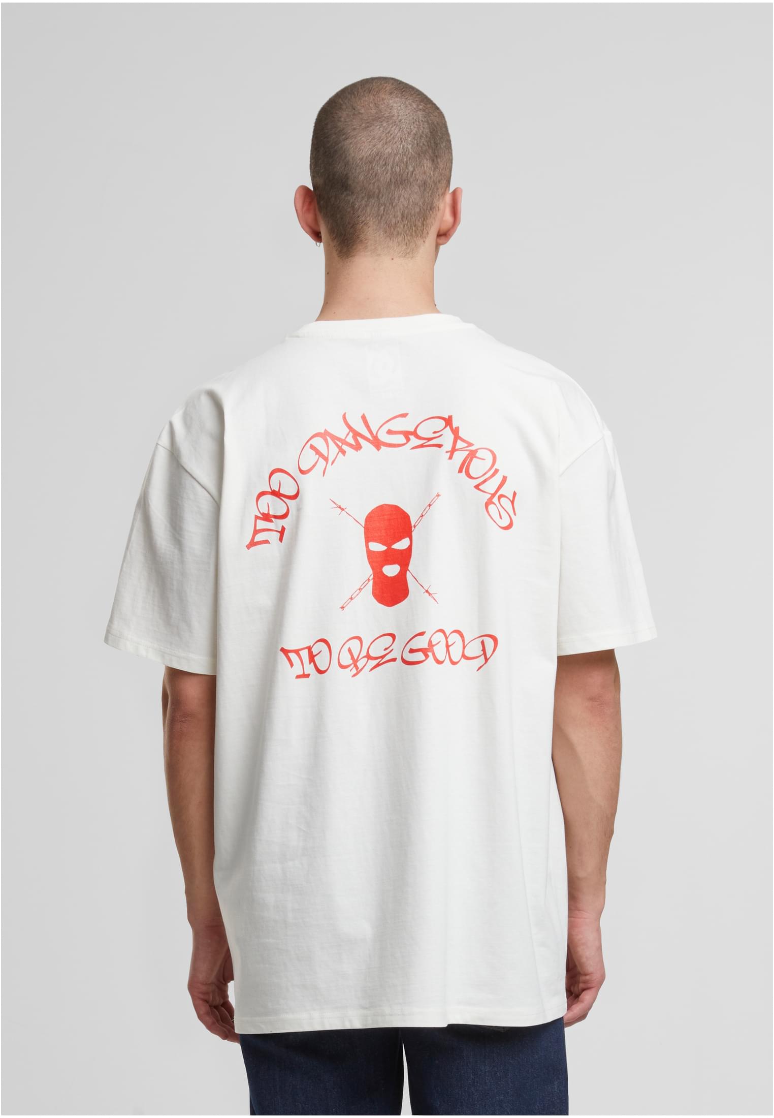 Dangerous DNGRS Maglietta RedPrint ready for dye