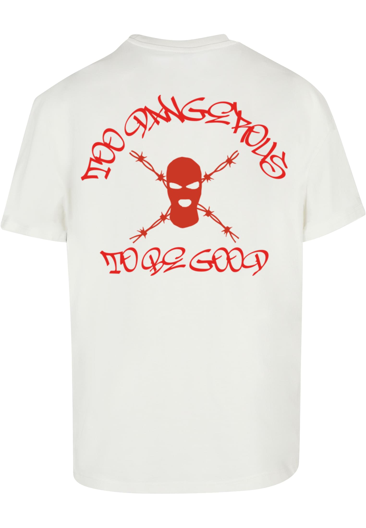 Dangerous DNGRS Maglietta RedPrint ready for dye