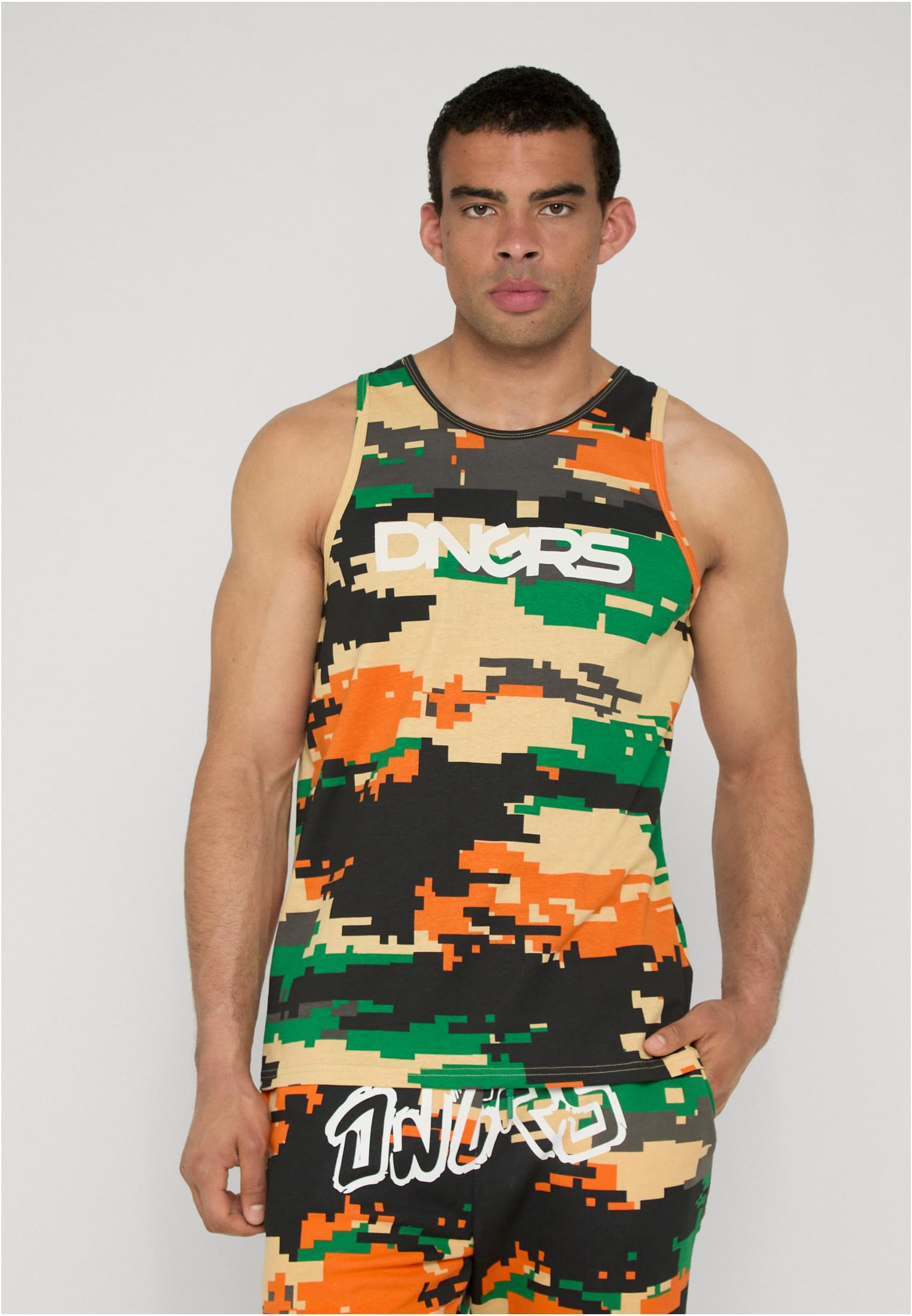 Dangerous DNGRS Canotta Shrill pixelcamouflage