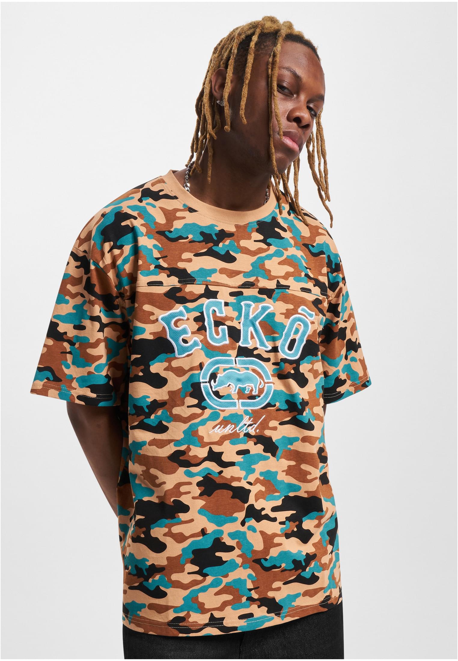 Ecko Unltd. Maglietta BBall camouflage/black/green