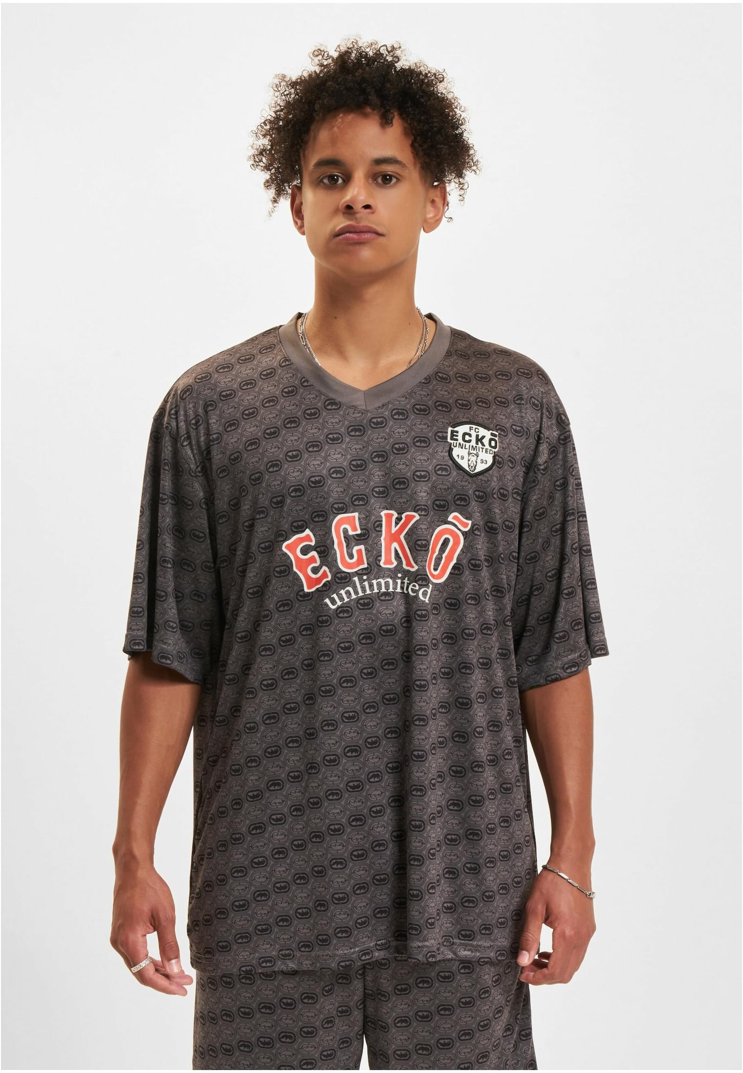 Ecko Unltd. Maglietta Logo Mania anthra/black