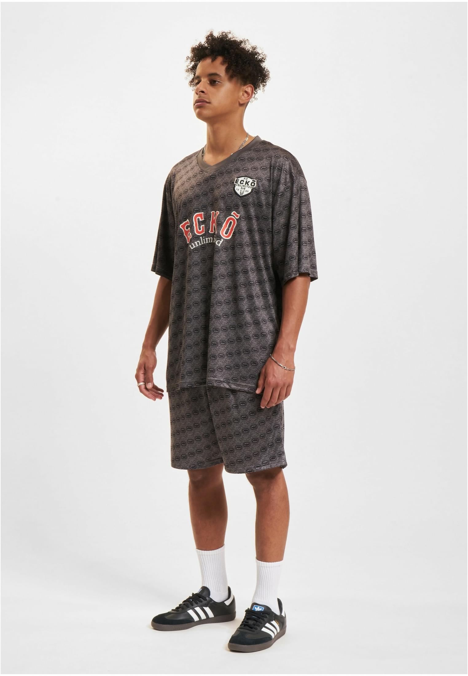 Ecko Unltd. Maglietta Logo Mania anthra/black