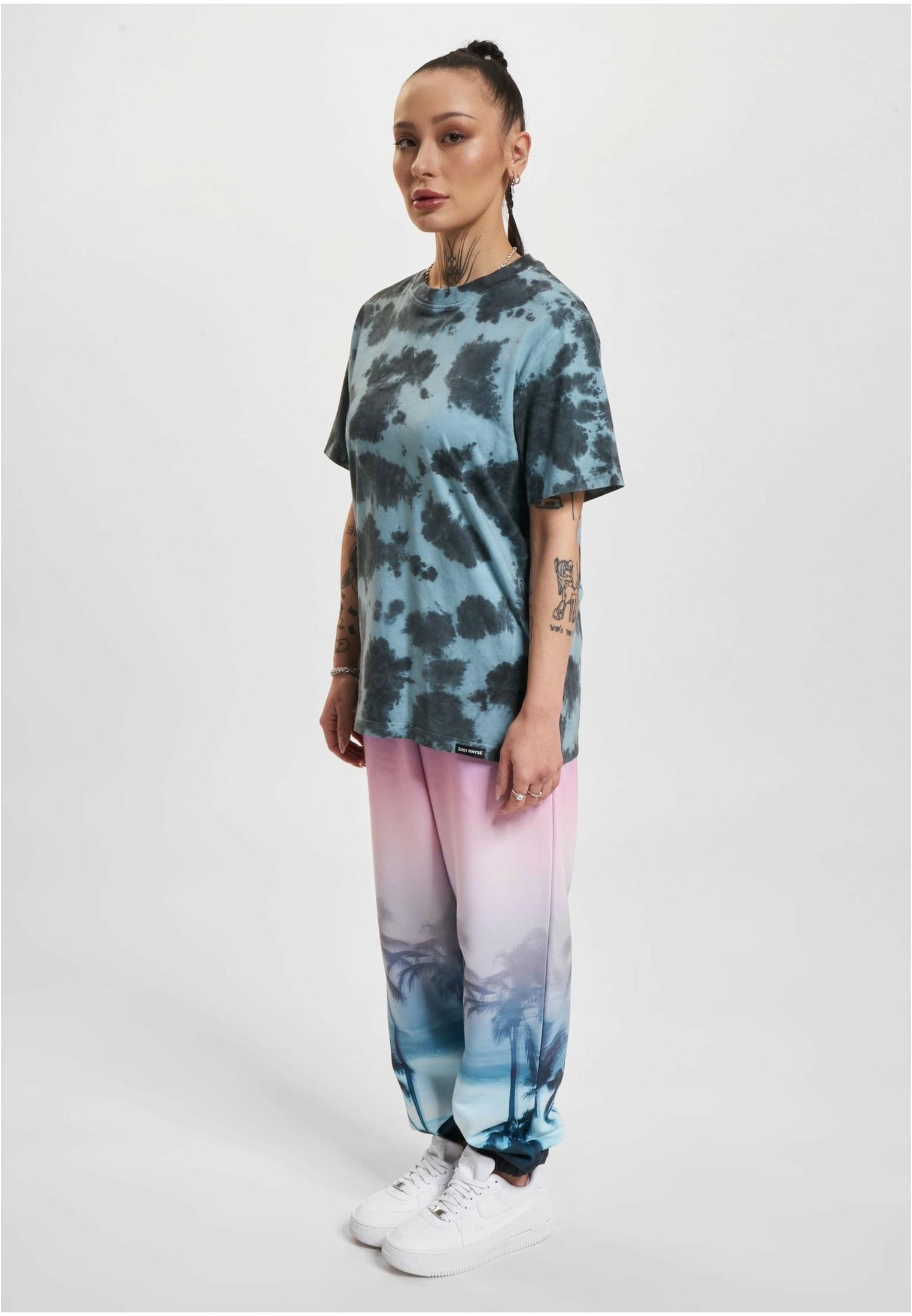 Just Rhyse Maglietta Lost Paradise blue/multicolor
