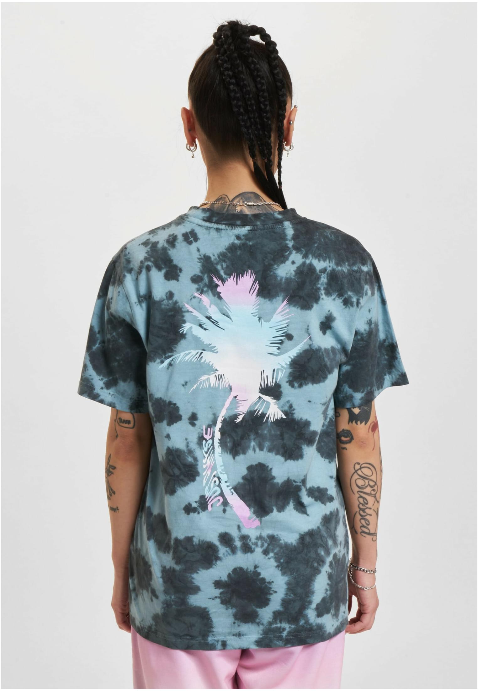 Just Rhyse Maglietta Lost Paradise blue/multicolor