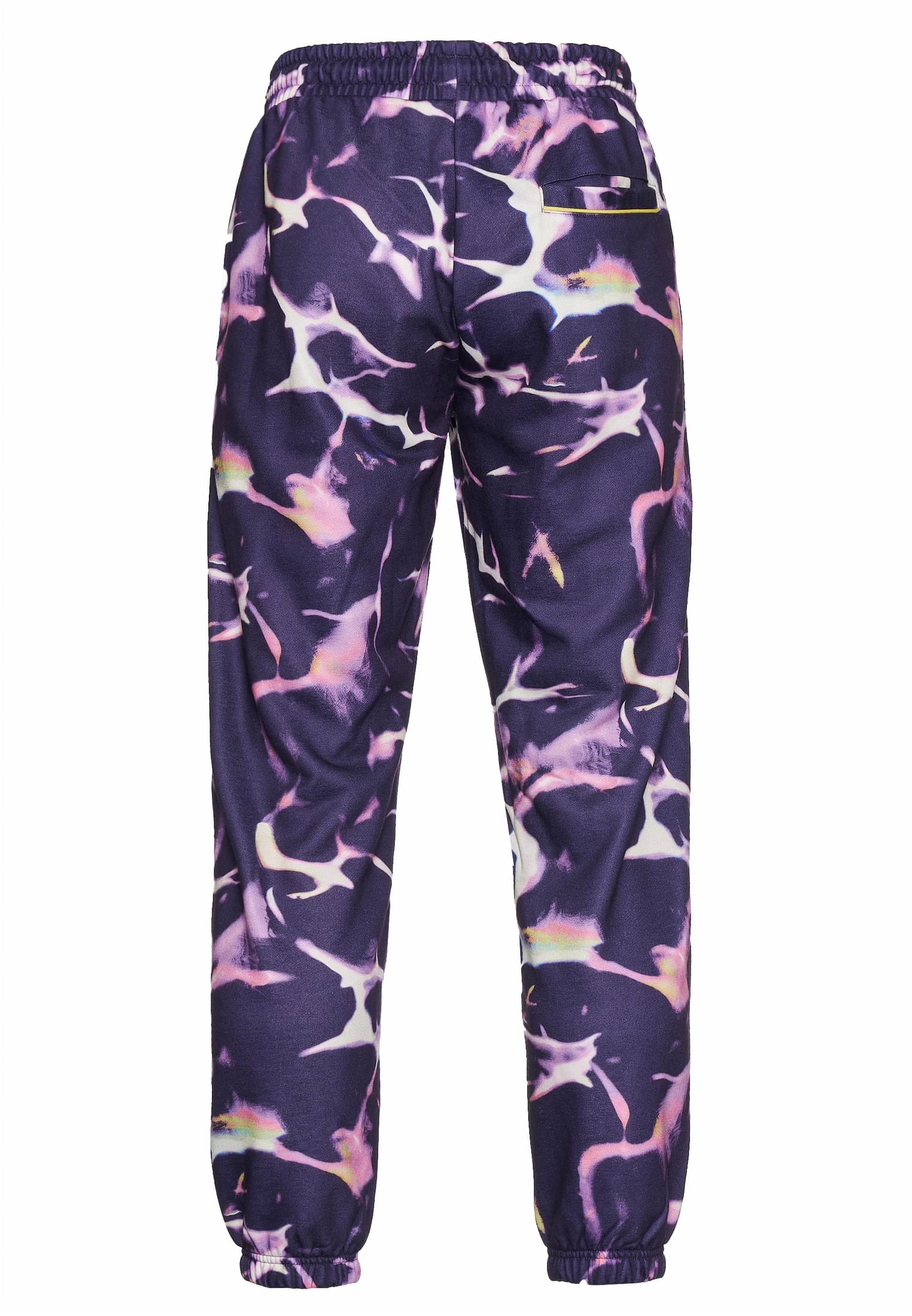 Just Rhyse Pantaloni della tuta Reflections purple/coloured