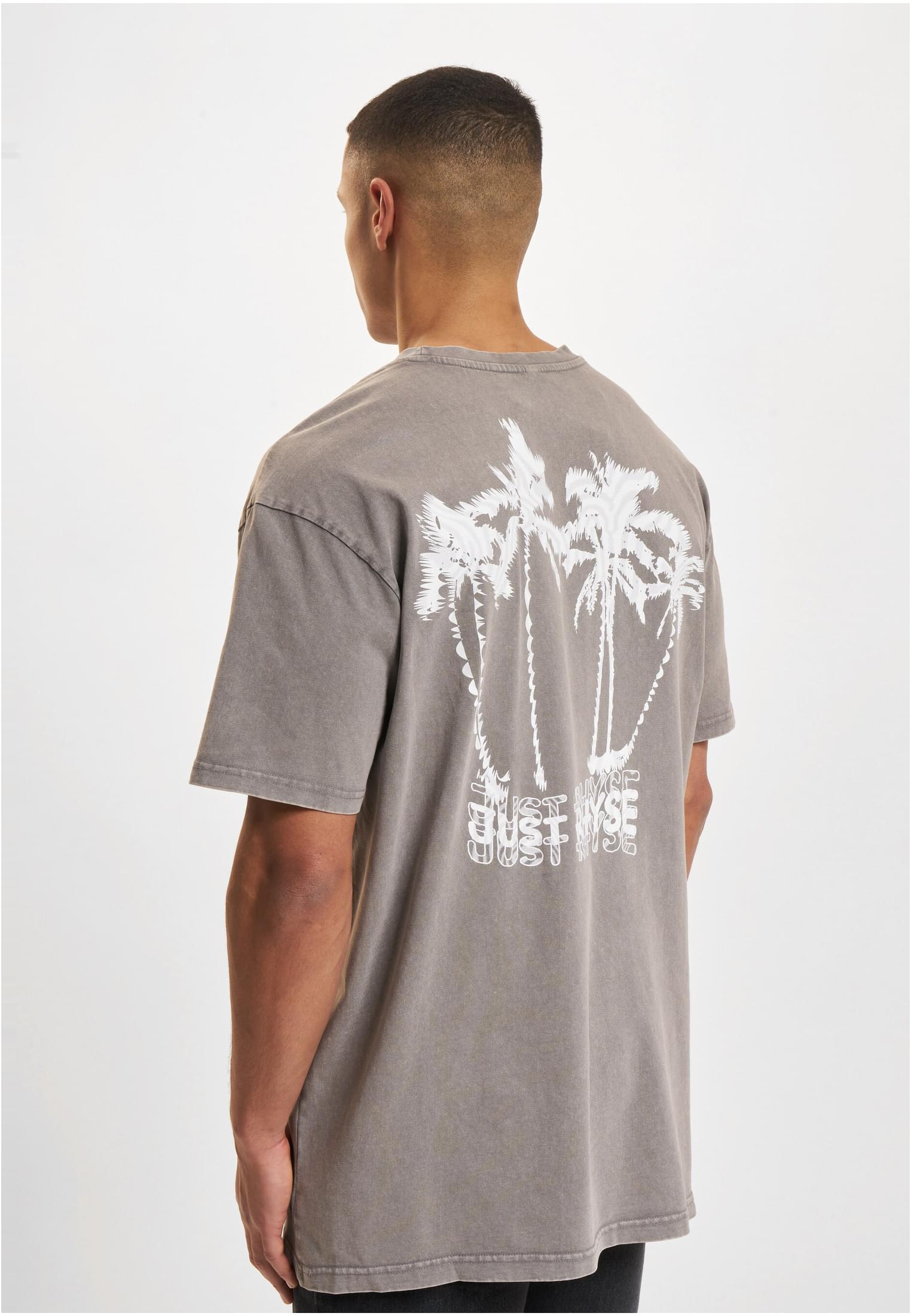 Just Rhyse Maglietta WavyPalms asphalt