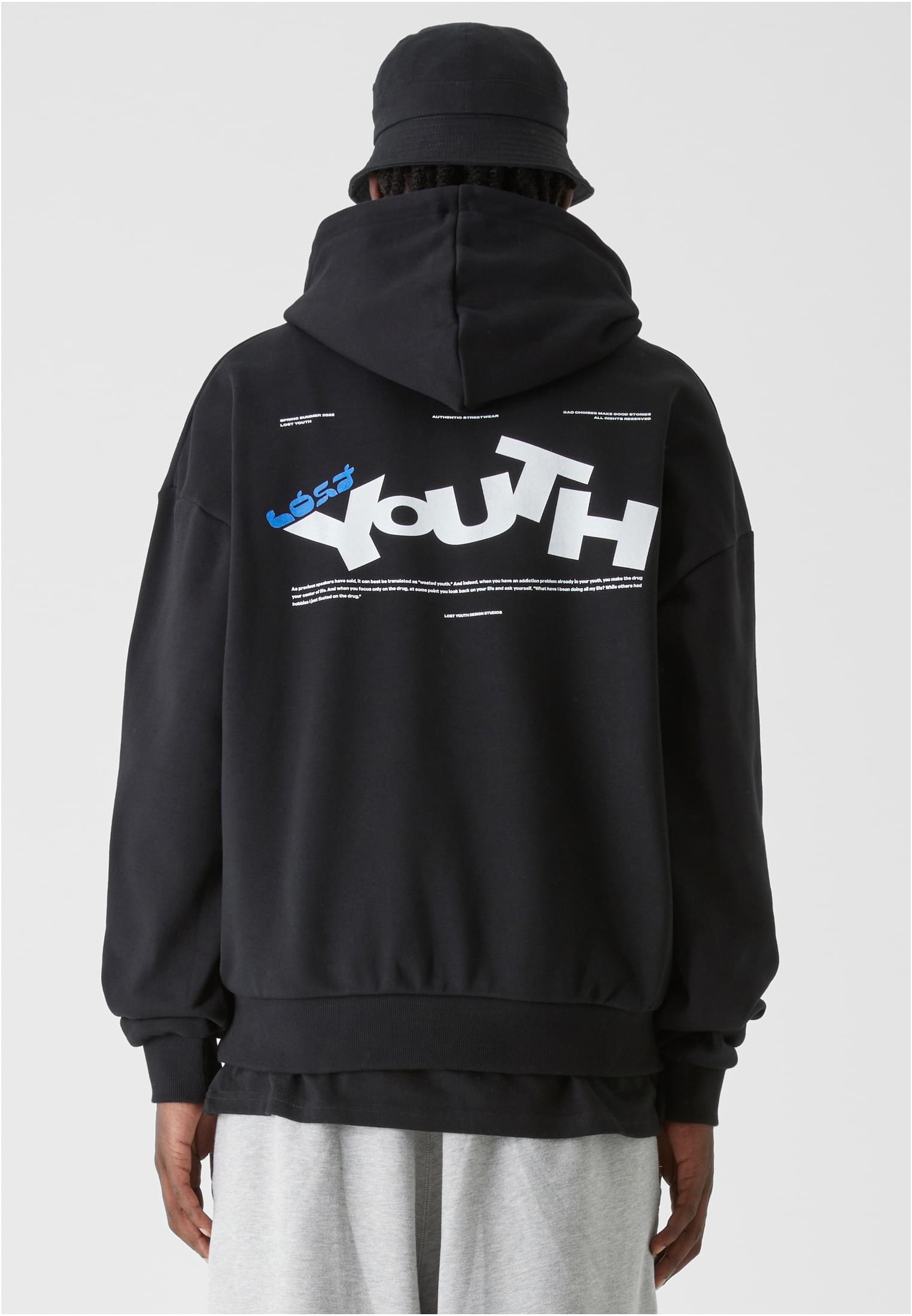 Lost Youth Felpa con cappuccio LY ''YOUTH''
