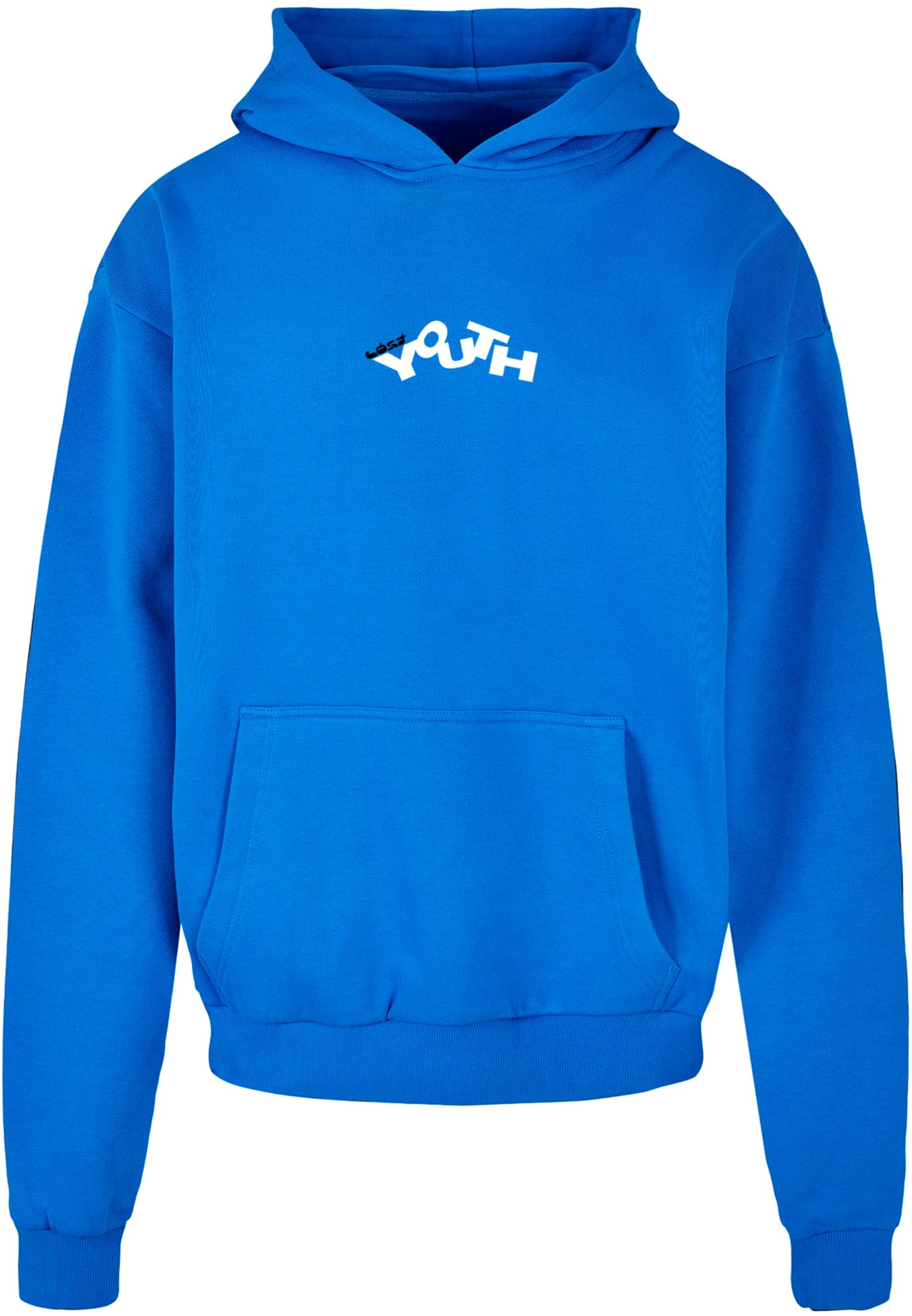 Lost Youth Felpa con cappuccio LY ''YOUTH'' cobalt