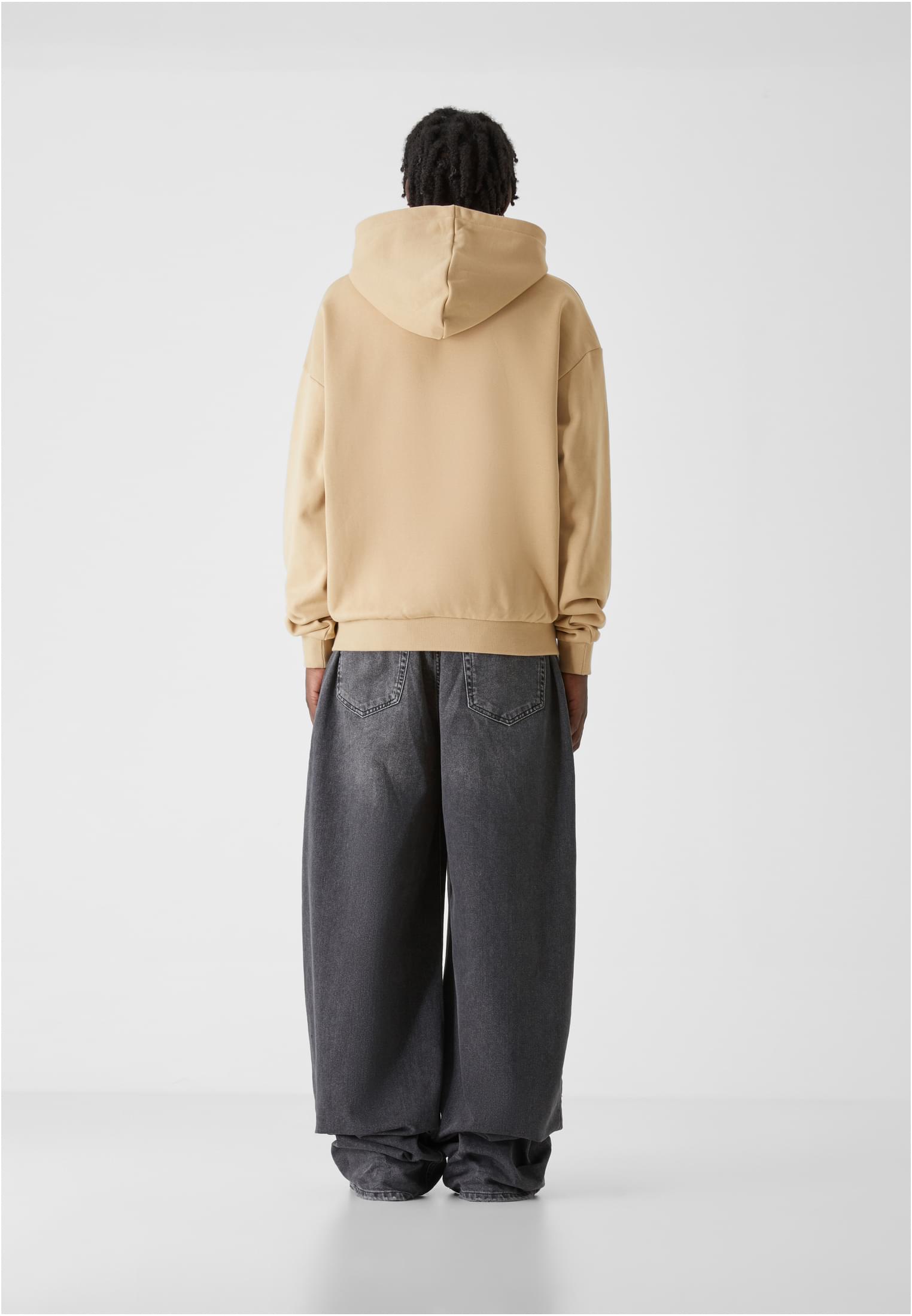 Lost Youth Felpa con cappuccio LY CLOUD unionbeige