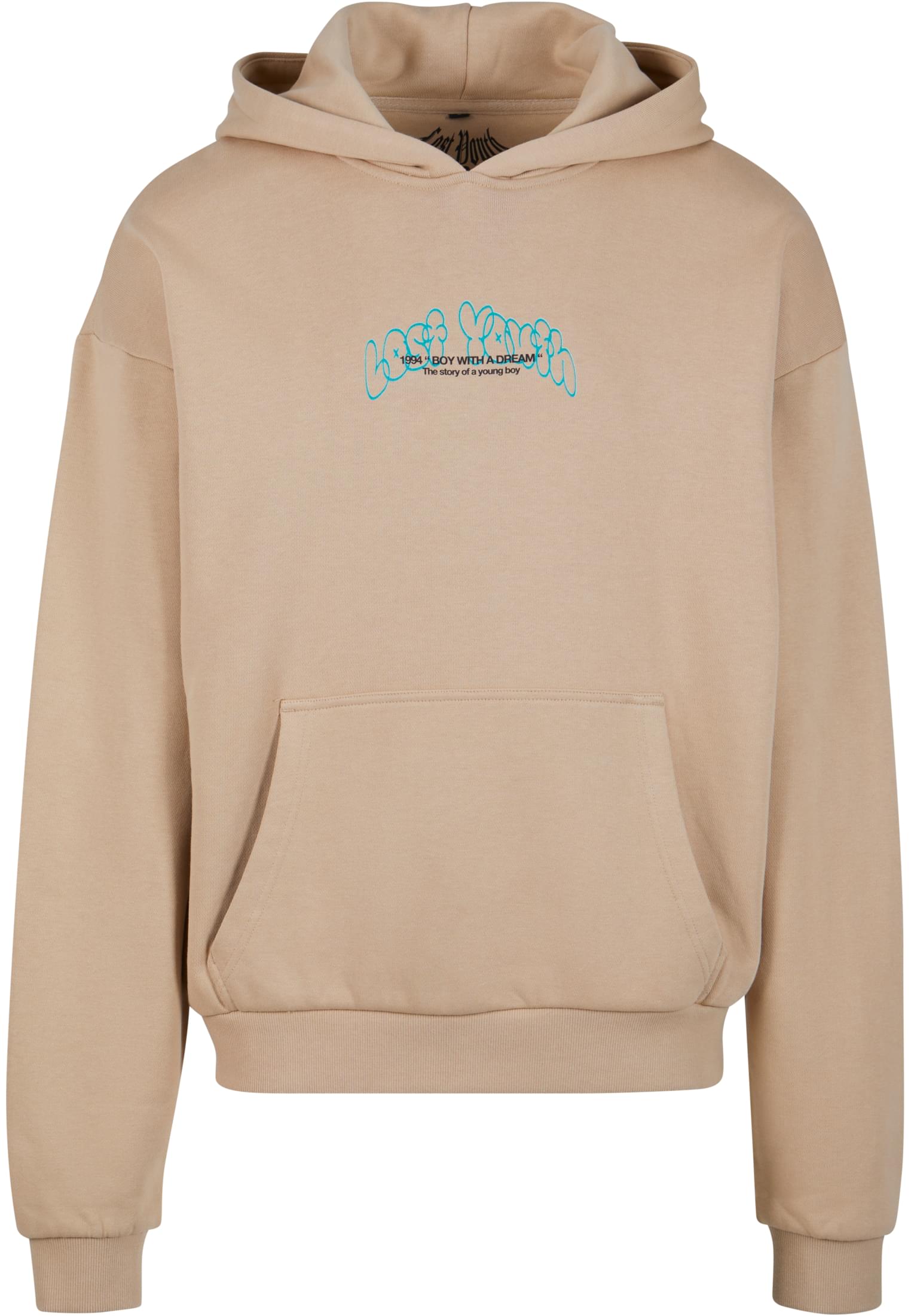 Lost Youth Felpa con cappuccio LY CLOUD unionbeige