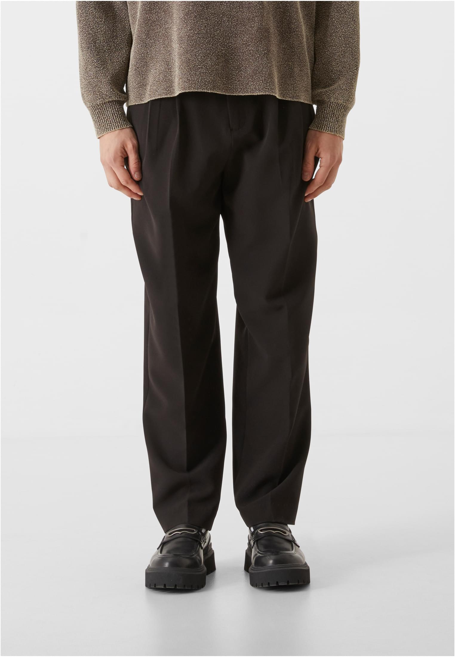 Lost Youth Pantaloni Double Pleated Dressed
