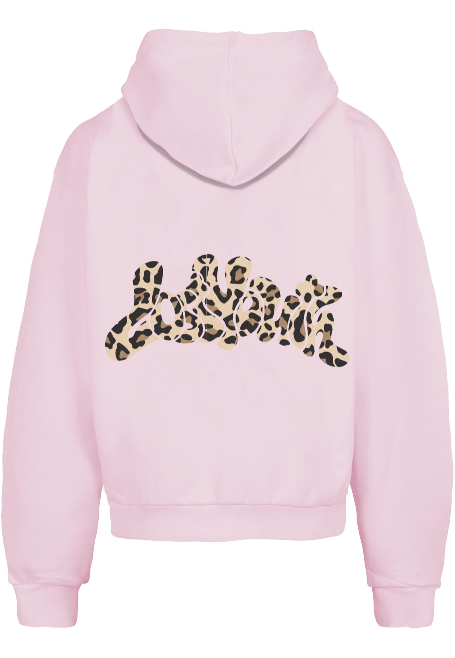 Lost Youth Felpa con cappuccio OVERSIZED WILD AT HEART softpink