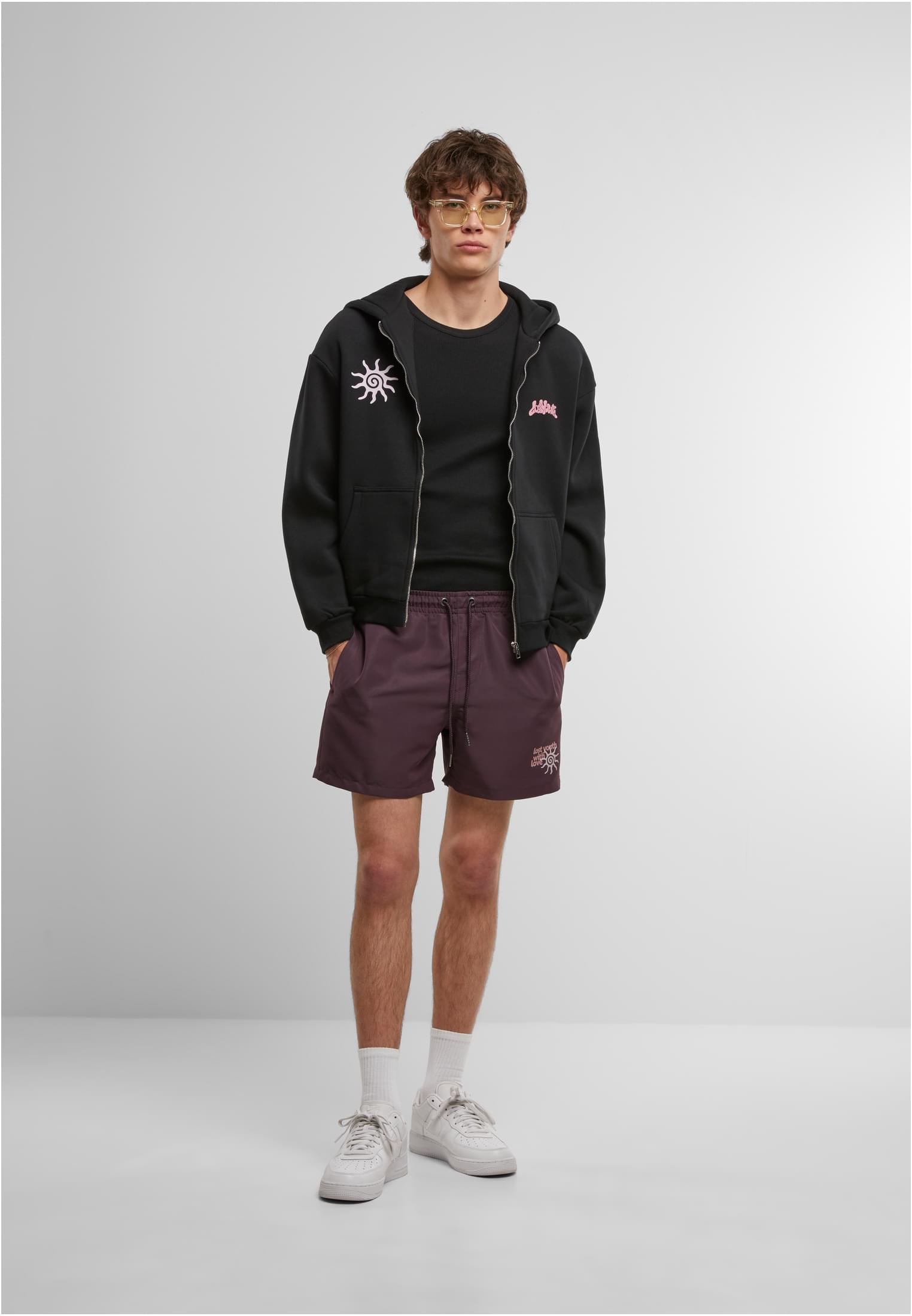 Lost Youth Felpa con cappuccio Oversized Zip With Love