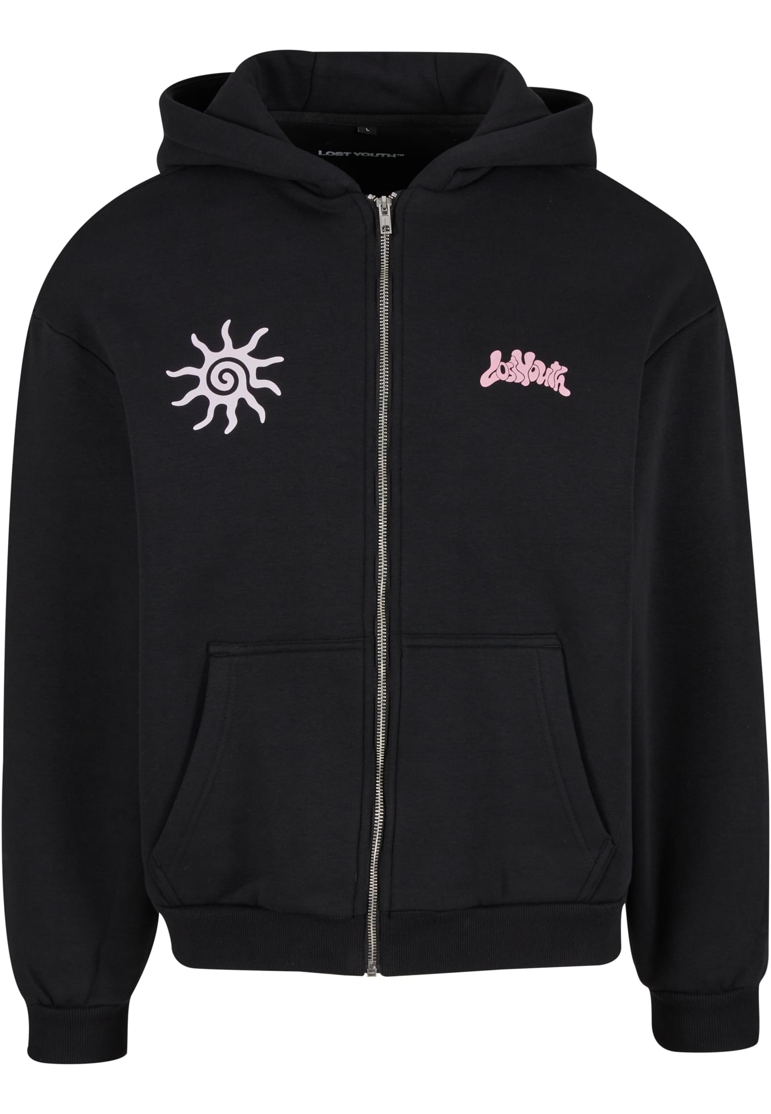 Lost Youth Felpa con cappuccio Oversized Zip With Love