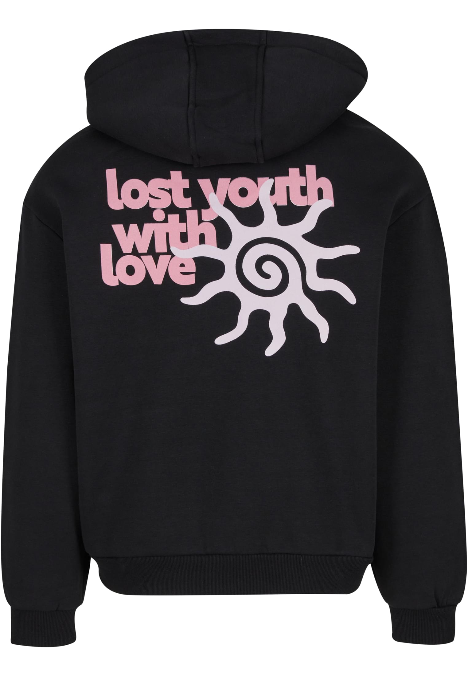 Lost Youth Felpa con cappuccio Oversized Zip With Love