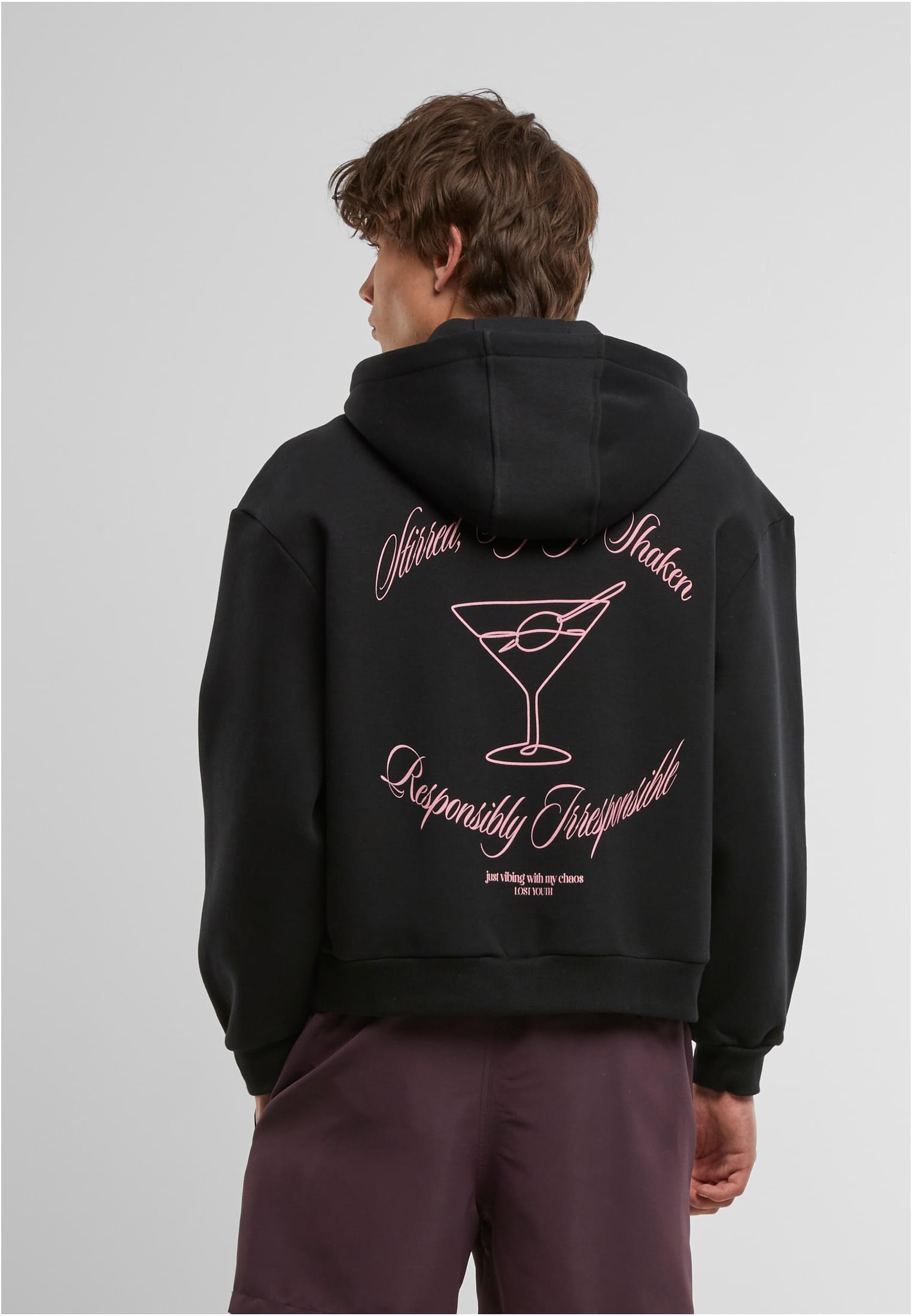 Lost Youth Felpa con cappuccio Oversized zip Responsibly Irresponsible