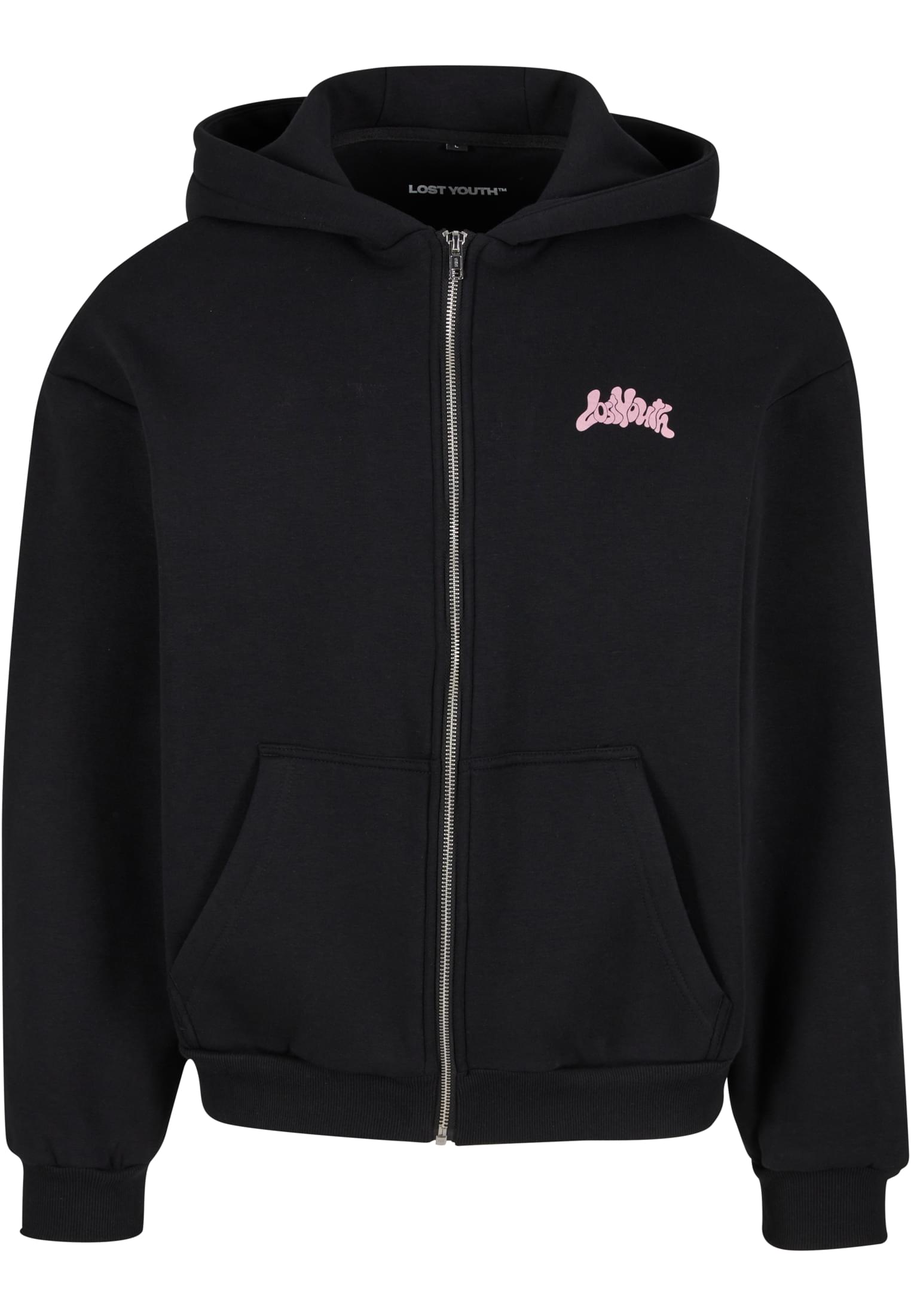 Lost Youth Felpa con cappuccio Oversized zip Responsibly Irresponsible