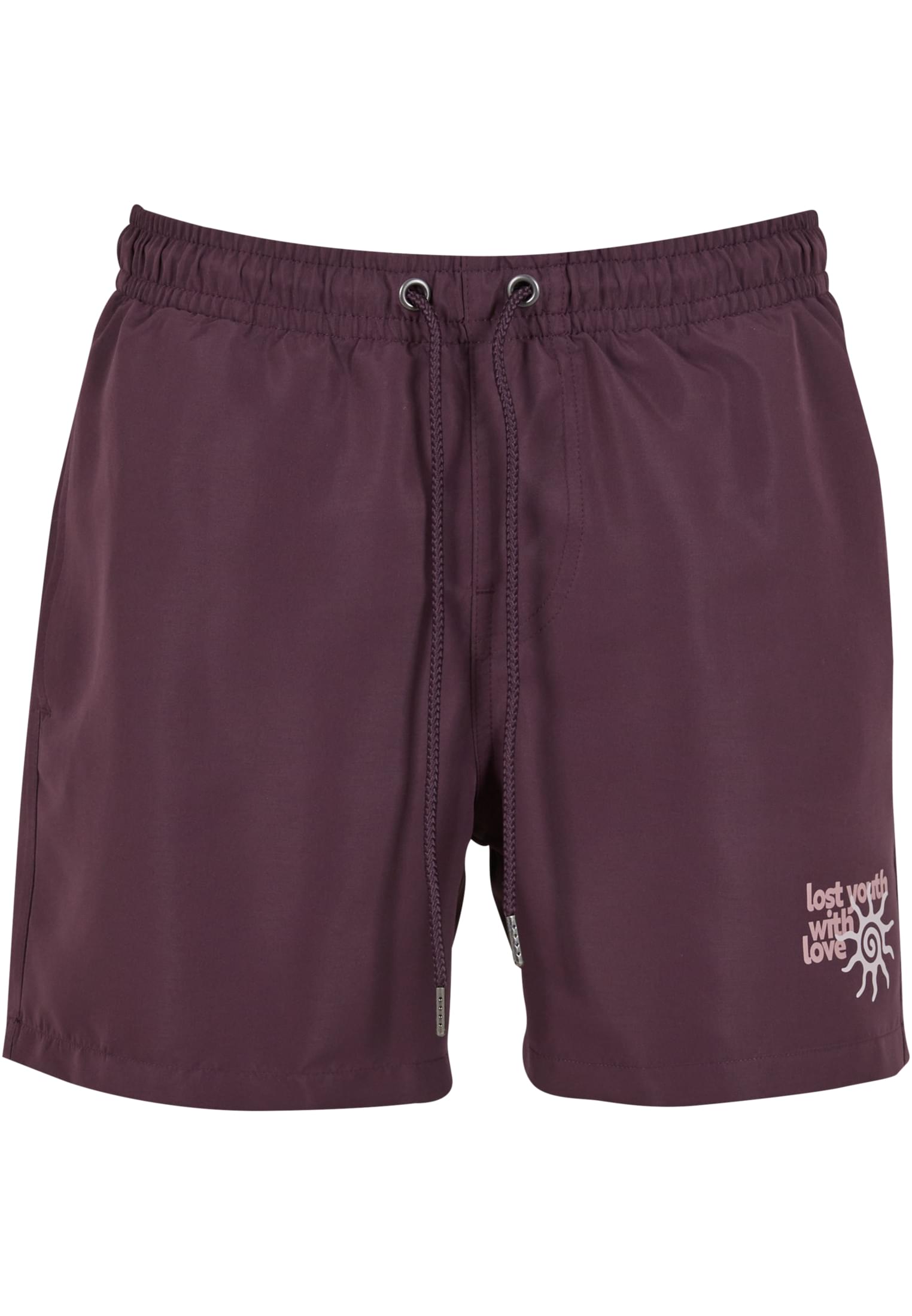 Lost Youth Pantaloncini Swim With Love plumpurple