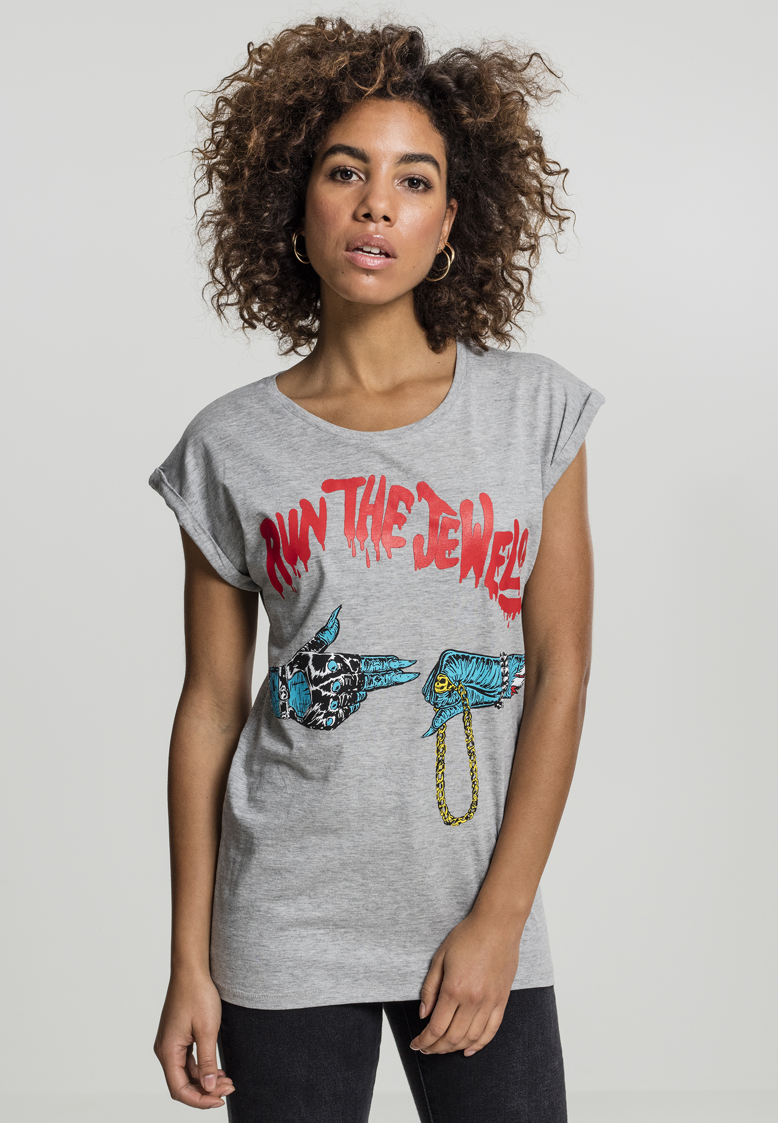 run the jewels zombie hands tee