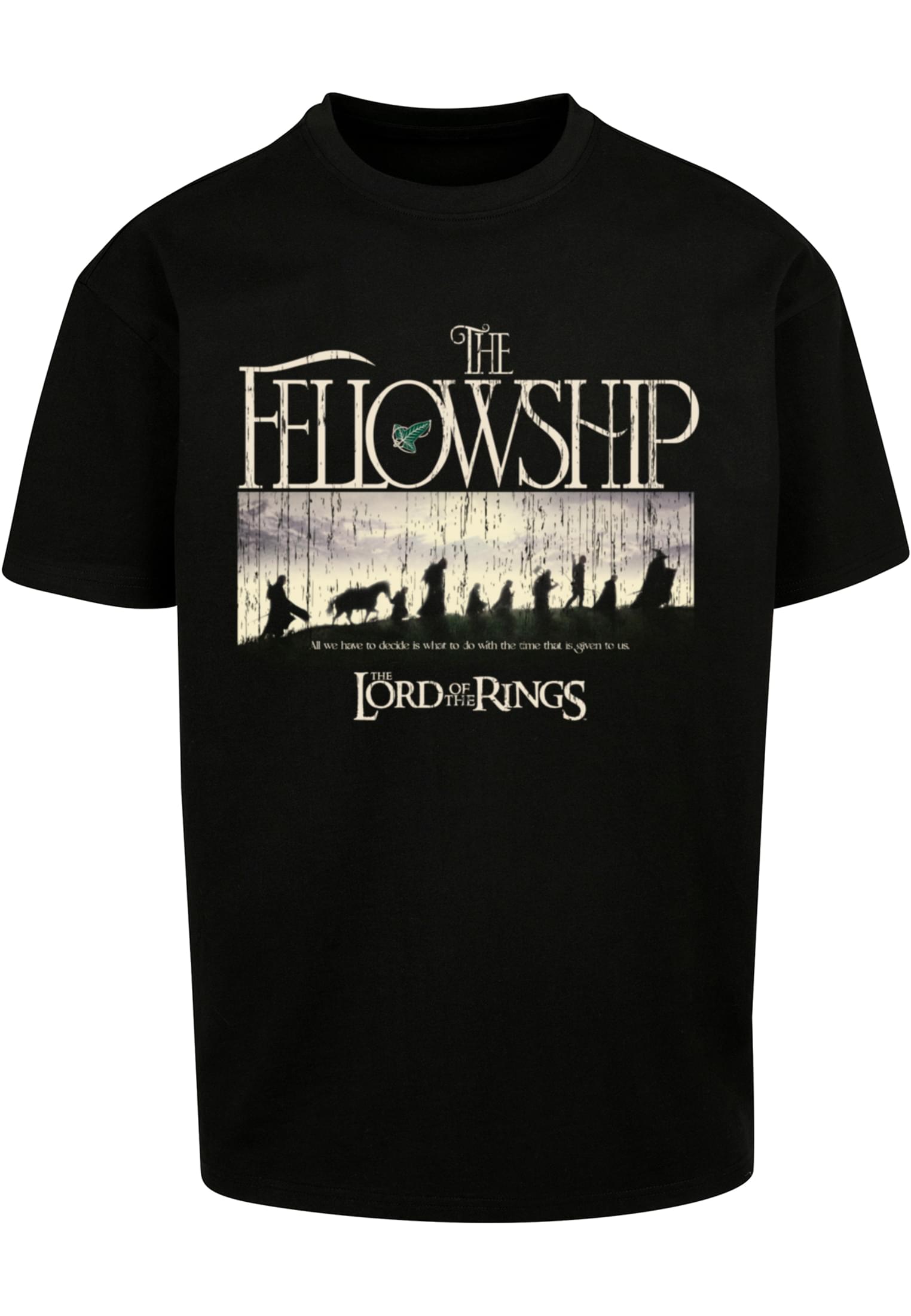 Merchcode Maglietta Lord of the Rings Fellowship Heavy Oversize