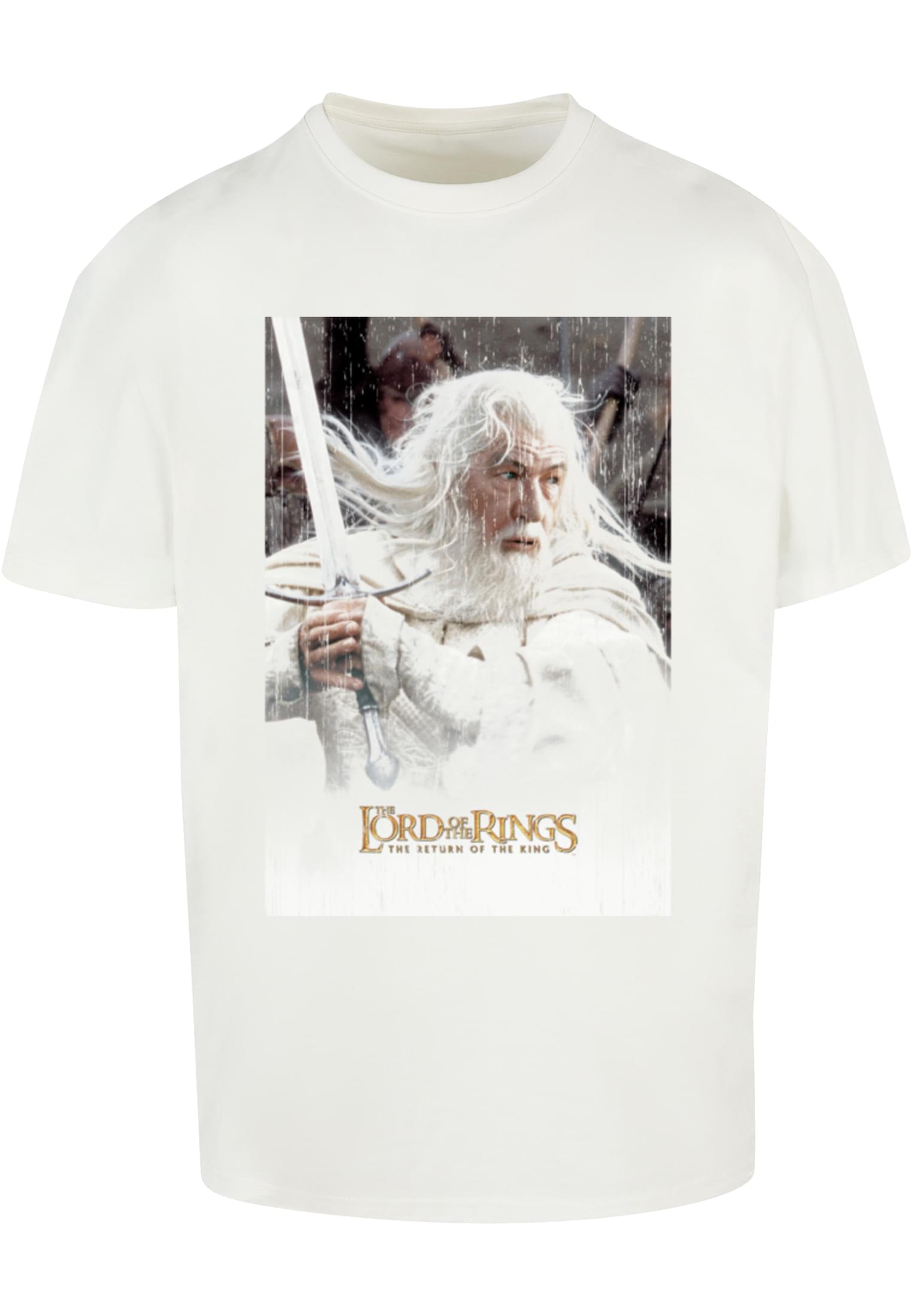 Merchcode Maglietta Lord of the Rings Gandalf Heavy Oversize ready for dye