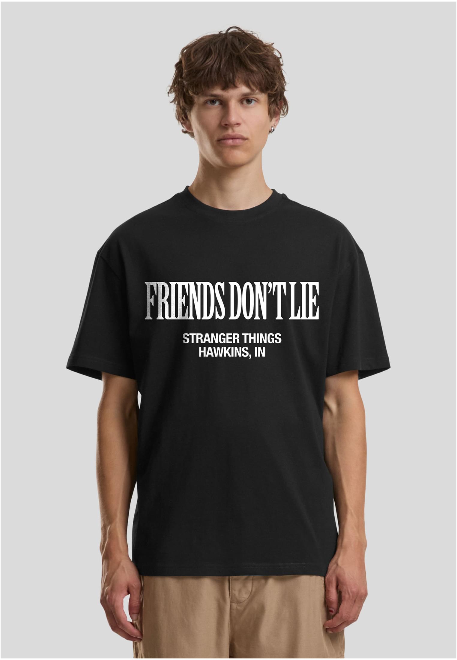 Merchcode Maglietta Stranger Things Friends don�t Lie Loose
