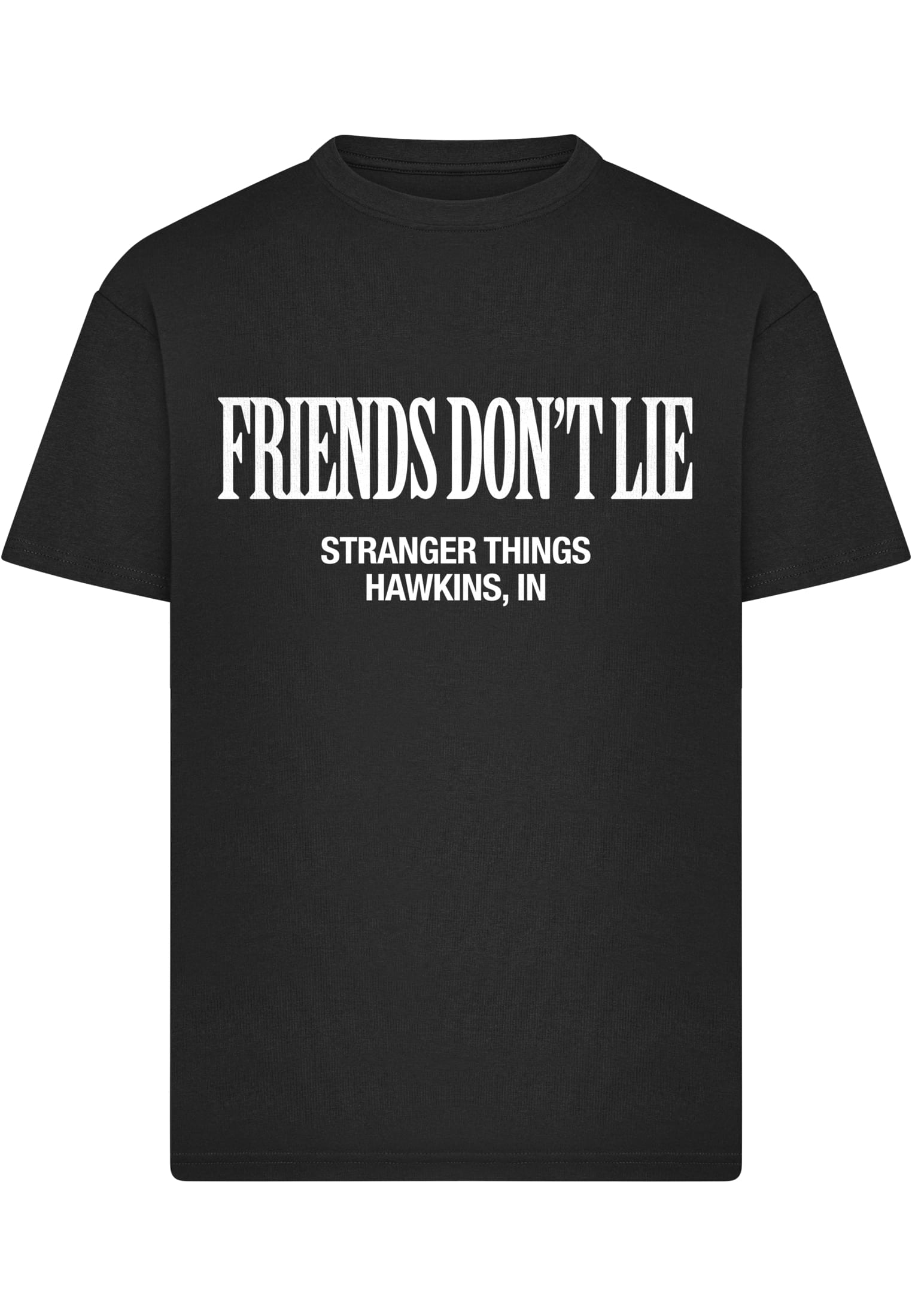 Merchcode Maglietta Stranger Things Friends don�t Lie Loose