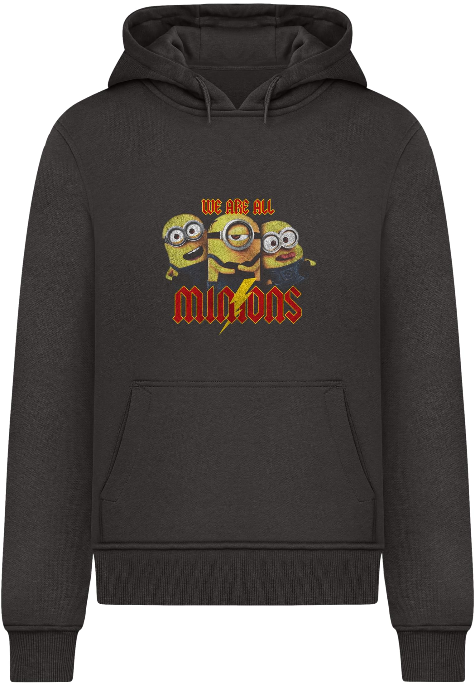 Merchcode Felpa con cappuccio Minions We are all