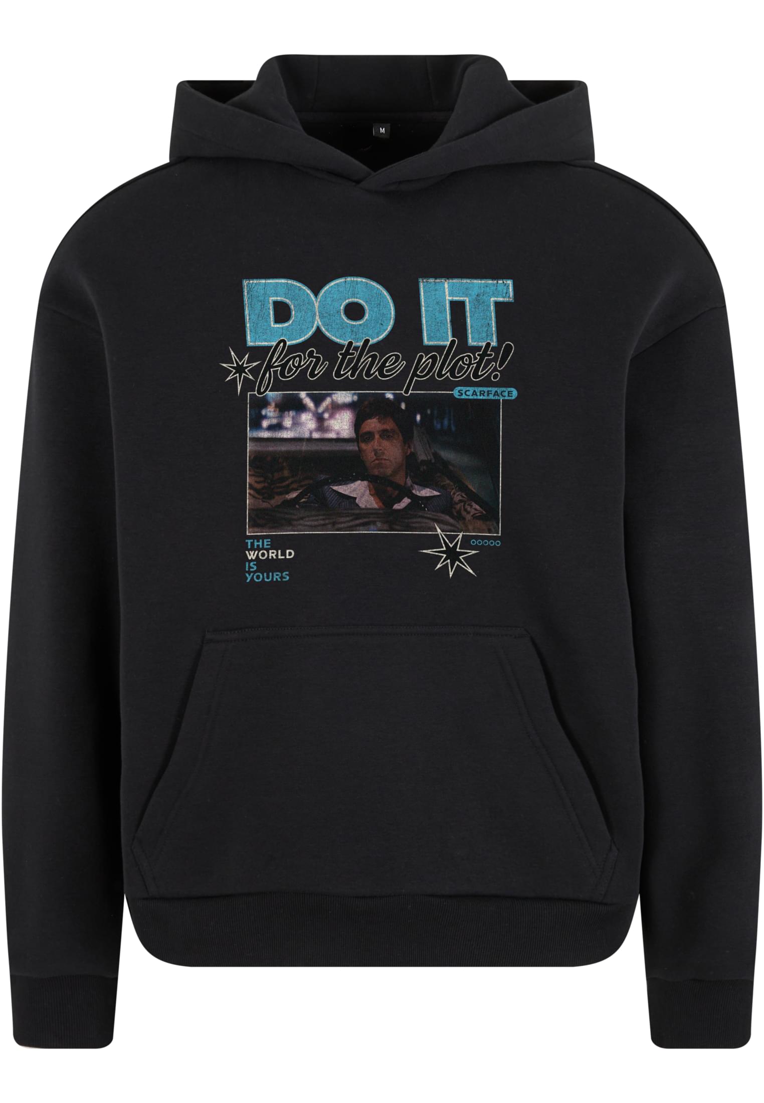 Merchcode Felpa con cappuccio Scarface Do It Fluffy