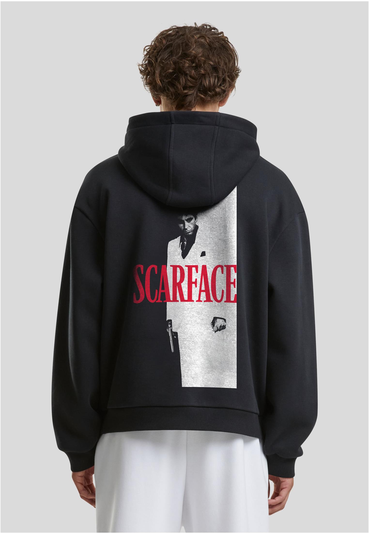 Merchcode Felpa con cappuccio Scarface Poster Fluffy