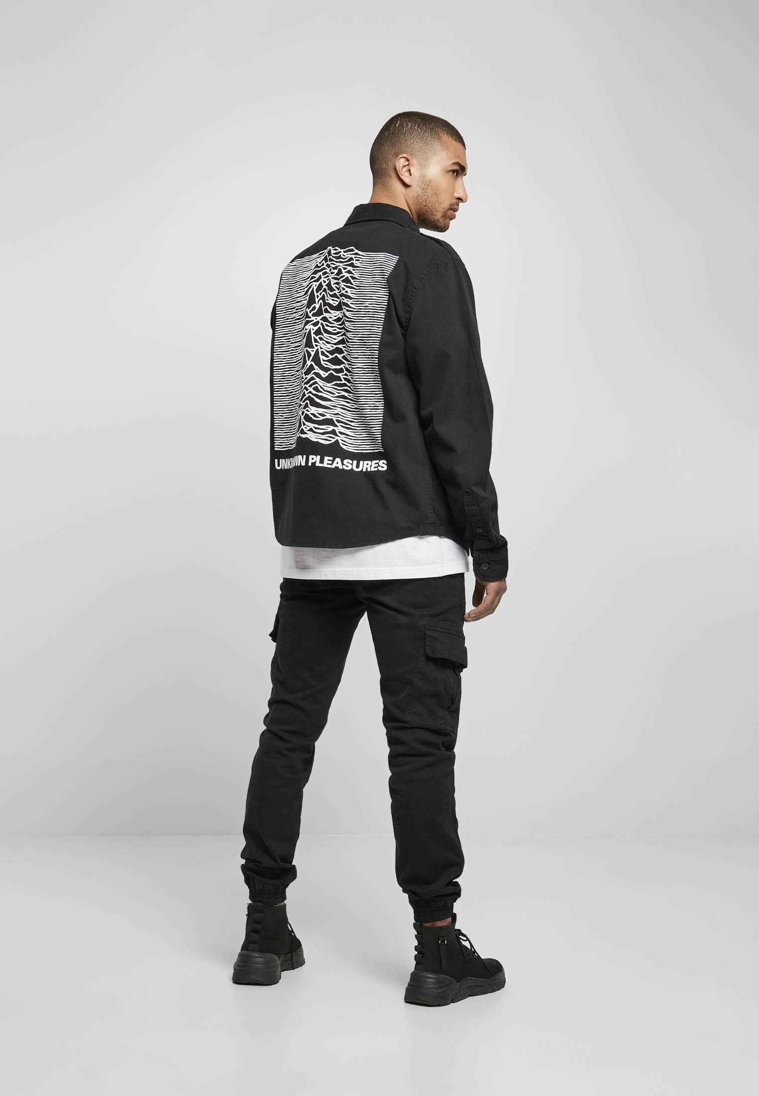 Merchcode Camicia Joy Division Up Vintage Longsleeve